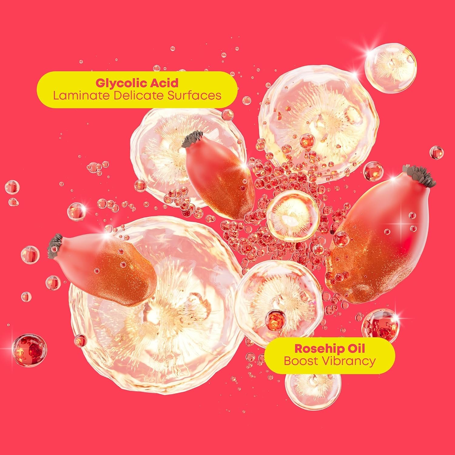 MATRIX Glow Mania Shampoo - Enhances Shine and Moisturizes, Preserves and Protects Color Vibrancy, For Dull and Color-Treated Hair, Sulfate-Free, With Glycolic Acid & Rosehip Oil - Image 4