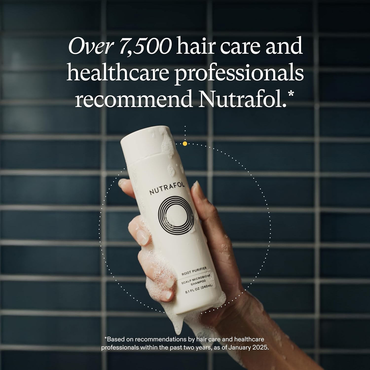 Nutrafol Shampoo, Cleanse and Hydrate Hair and Scalp, Improves Hair Volume, Strength and Texture, Physician-formulated for Thinning Hair, Color Safe, Sulfate Free - Image 3