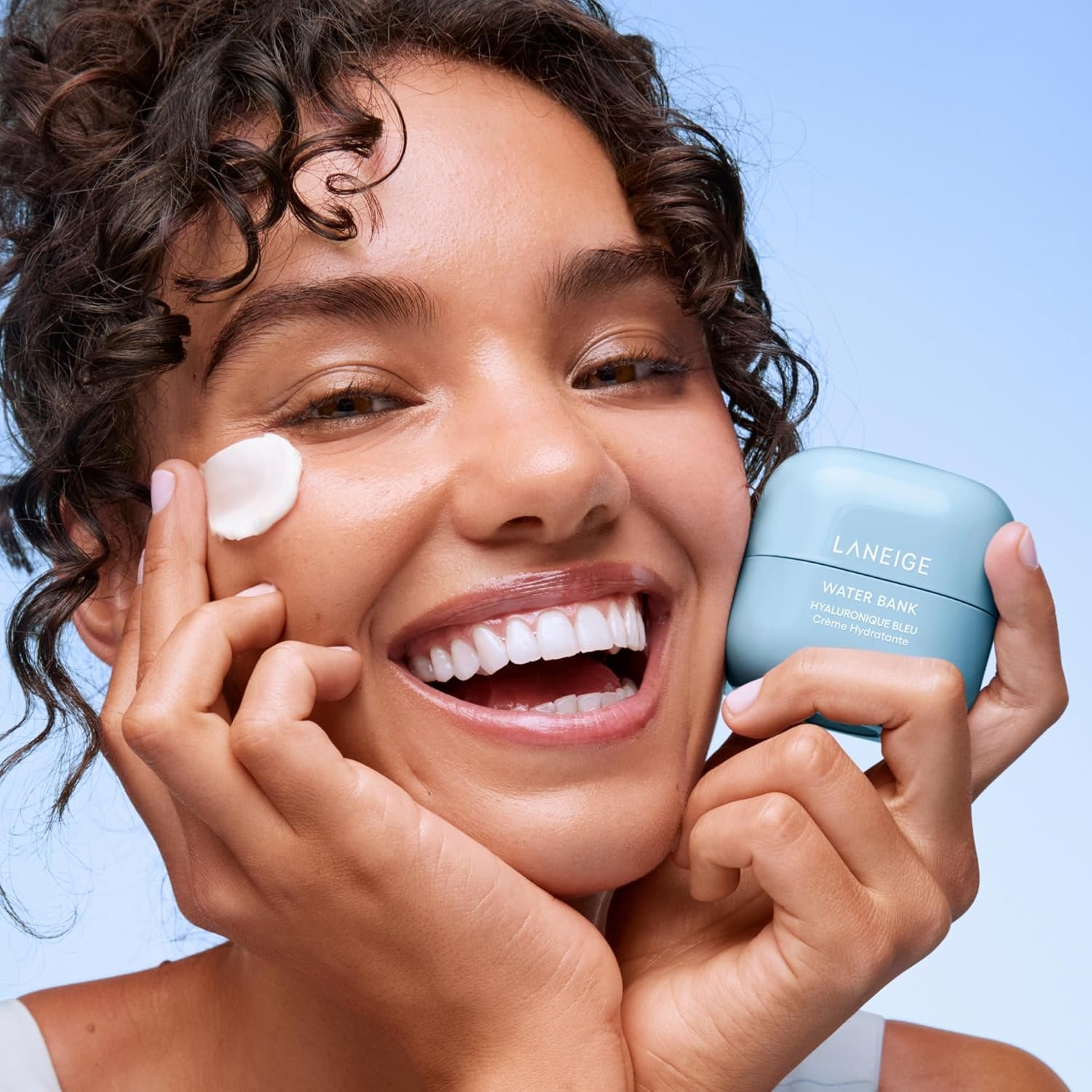 LANEIGE Water Bank Blue Hyaluronic Cream Moisturizer: Hydrating Korean Face Cream with Squalane & Ceramide for Skin Barrier Support, Dermatologist-Tested - Image 14