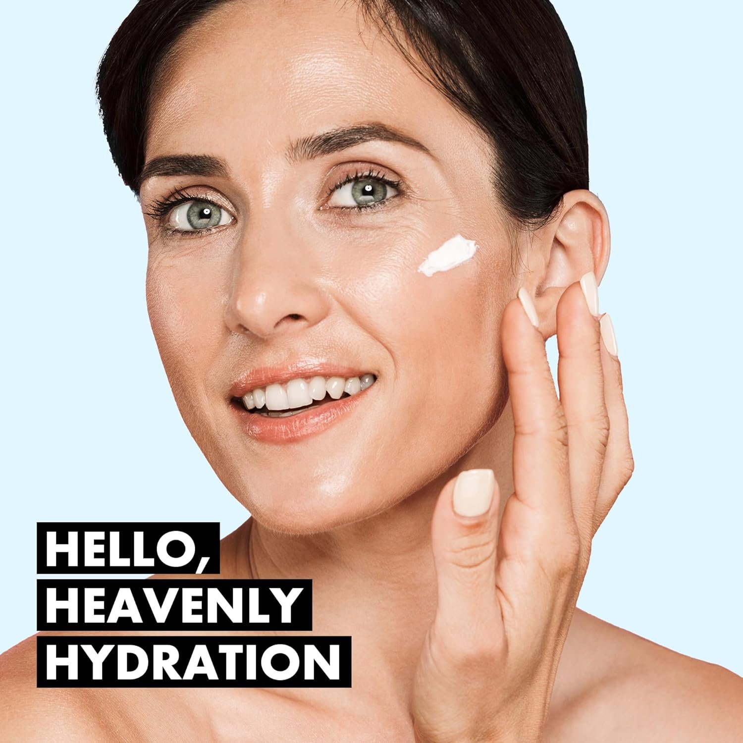 Eclat Skincare Hyaluronic Acid Cream – Hydrating Moisturizer with Ceramides & Vitamin B5 - Hyaluronic Acid Moisturizer for Soothing Dull & Dry Skin - Anti Aging Face Cream for Women and Men 50 ml - Image 4
