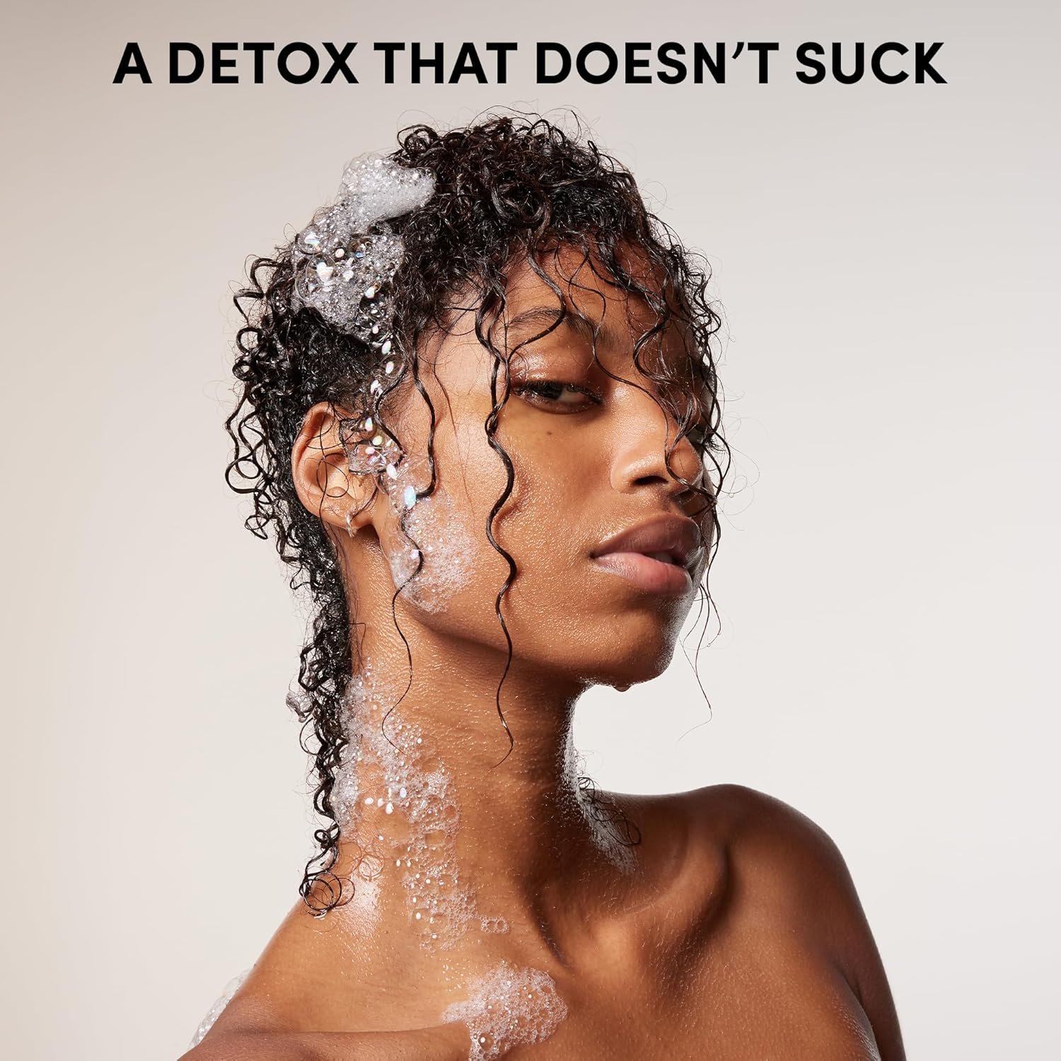 OUAI Detox Shampoo - Clarifying Shampoo for Build Up, Dirt, Oil, Product and Hard Water - Apple Cider Vinegar & Keratin for Clean, Refreshed Hair - Sulfate-Free Hair Care (10 oz) - Image 7