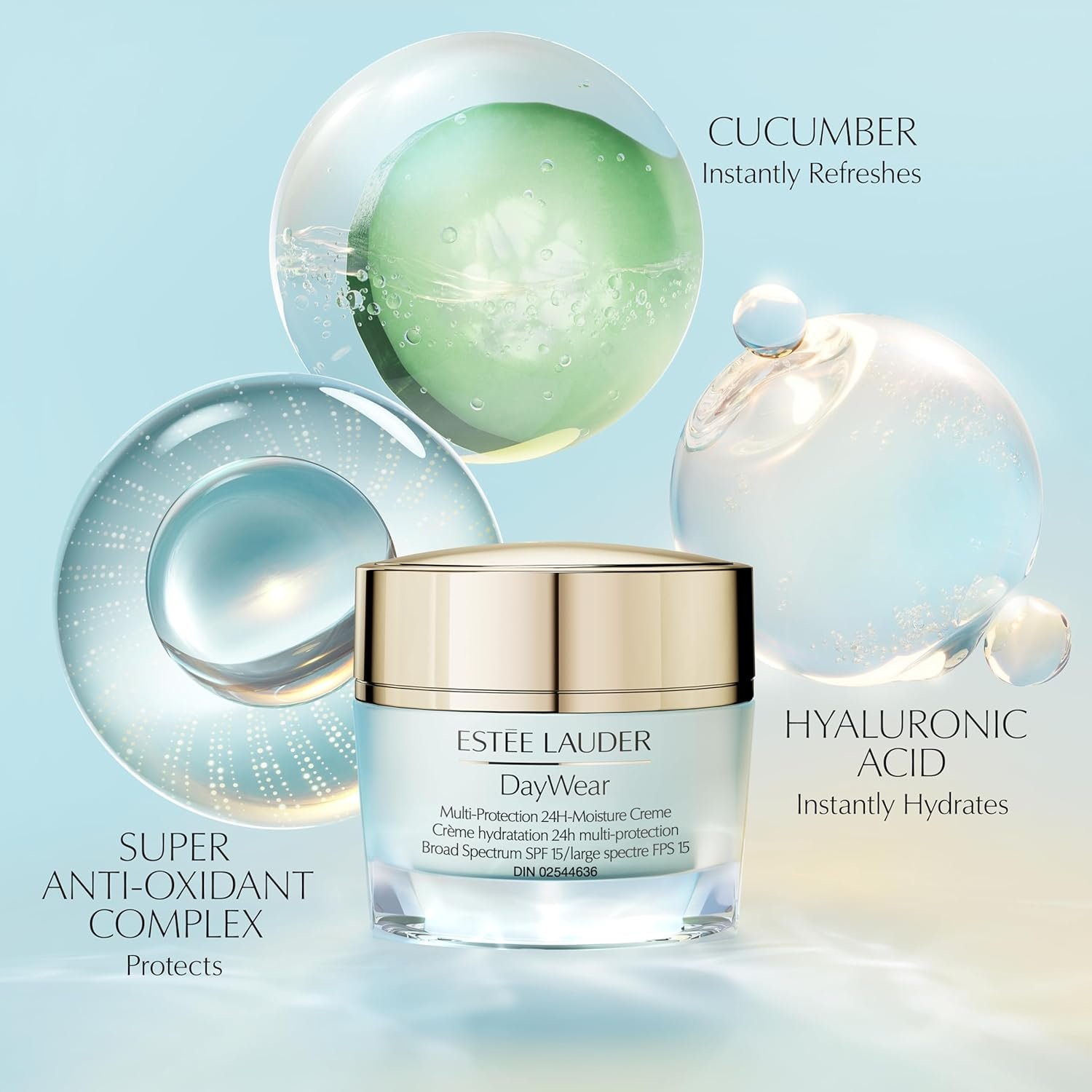 Estée Lauder DayWear Multi-Protection Anti-Oxidant 24H-Moisture Cream SPF 15 | Anti-Aging Moisturizer | Face Moisturizer - Image 3