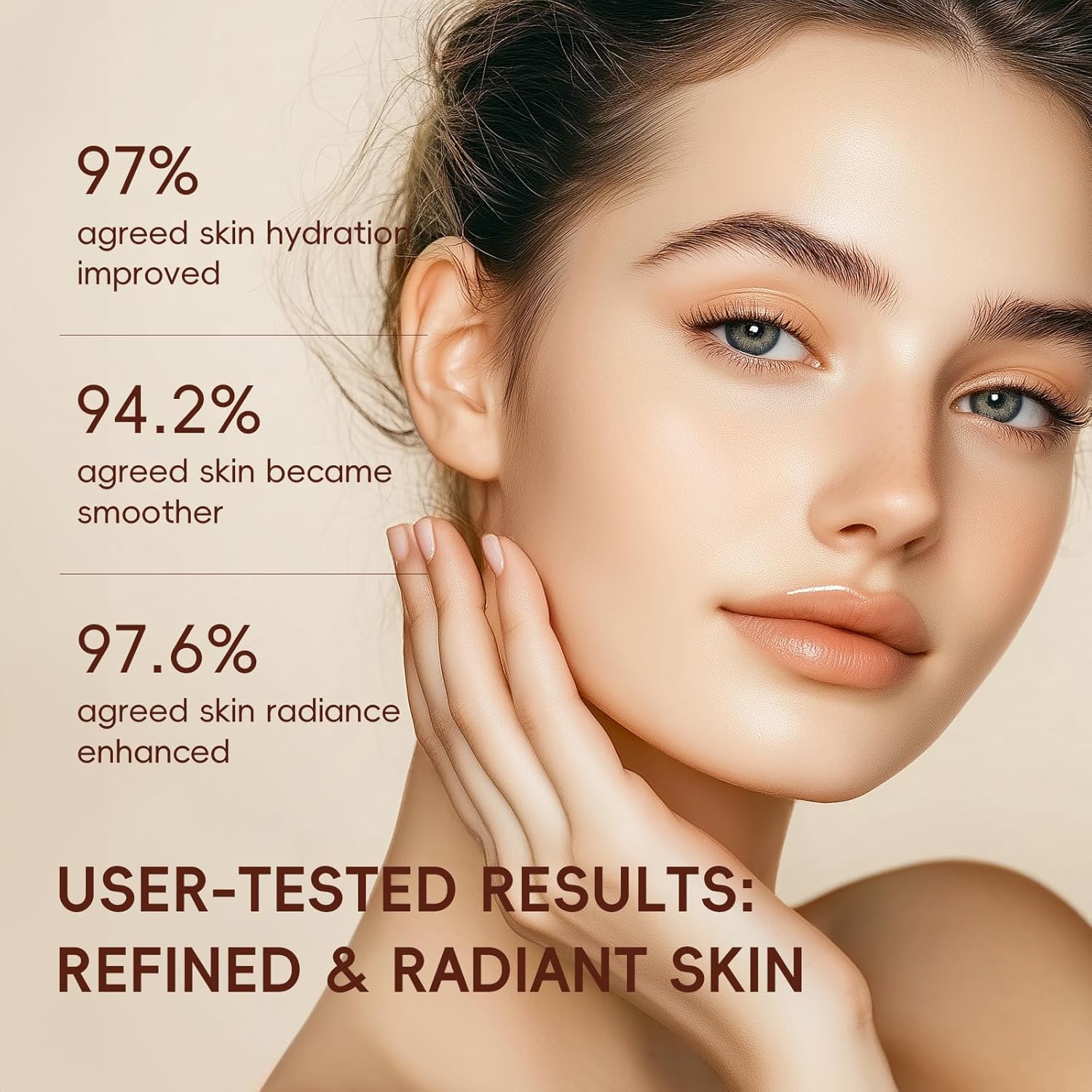 Moisturizing Korean Rice Skin Care Set – Radiance Skincare 5-Step Routine with Rice Cleanser, Toner, Serum, Face Cream, Eye Cream, Hyaluronic Acid & Ceramides for Glowing Skin, All Skin Types - Image 3