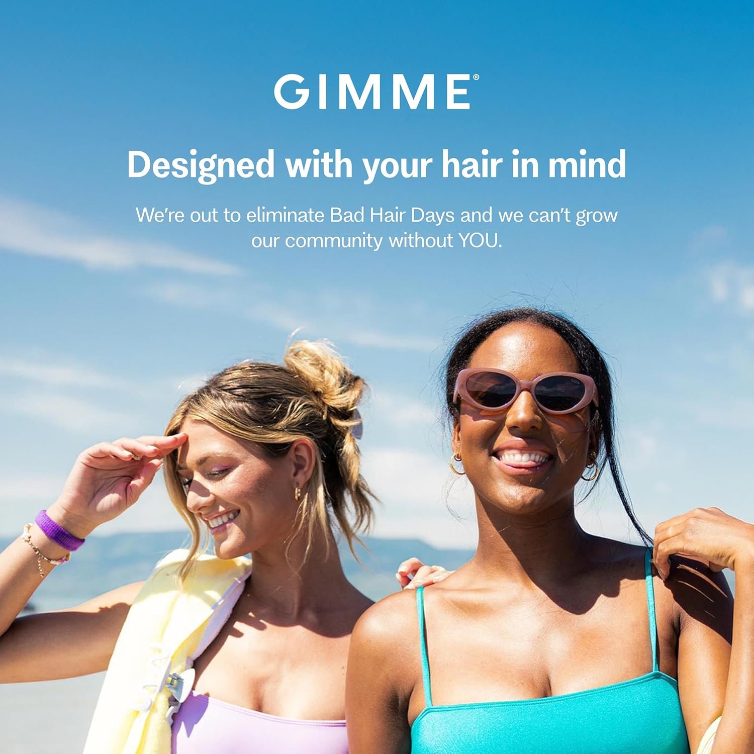 Gimme Beauty Magic Is In the Hair Gift Box - Designed for All Hair Types - Essentials for Your Hair Care Routine - Includes Everyday Hair Bands, Detangling Brush & Massage Brush - Image 6