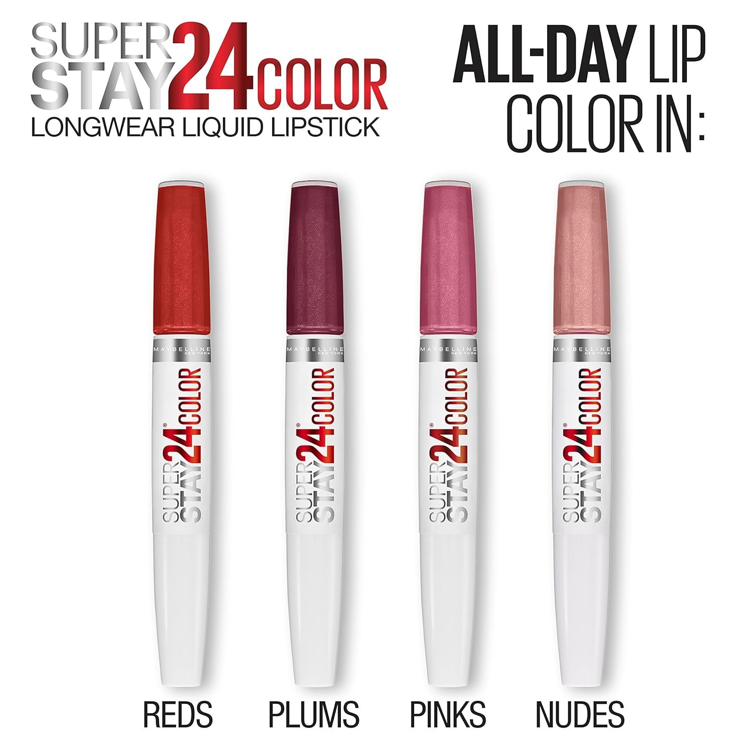 Maybelline Super Stay 24, 2-Step Liquid Lipstick Makeup, Long Lasting Highly Pigmented Color with Moisturizing Balm, Blush On, Pink, 1 Count - Image 9