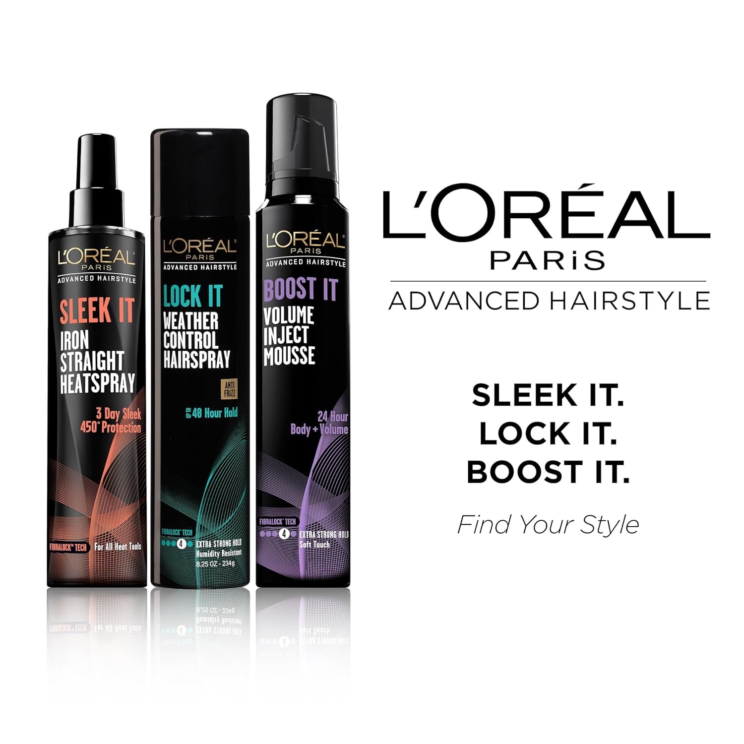 L'Oreal Paris Hair Care Advanced Hairstyle Boost It Volume Inject Mousse, 8.3 Ounce - Image 4