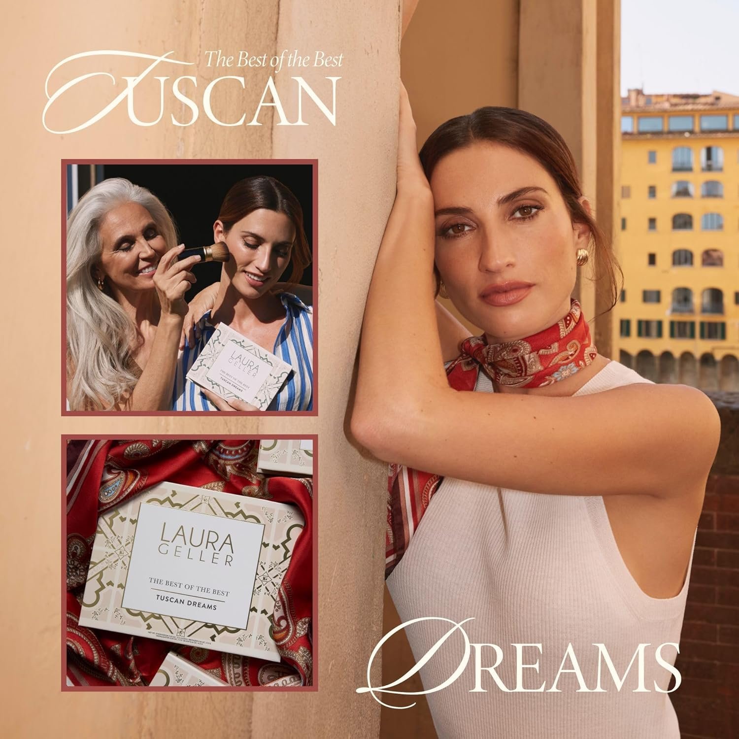 LAURA GELLER NEW YORK The Best of the Best Baked Palette - Tuscan Dreams - Full Size - Includes Bronzer, Blush, Highlighter and 6 Eyeshadows - Travel-Friendly (Best of the Best Tuscan Dreams) - Image 8