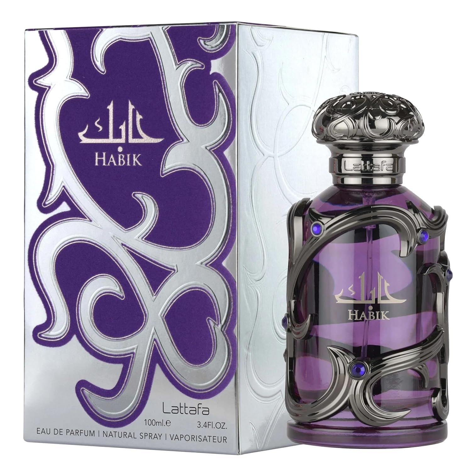 Lattafa Habik – Spicy, Aromatic, Woody, Musky – Eau de Parfum Spray Long-Lasting Fragrance for Men, 3.4 Ounce / 100 ml - Image 2