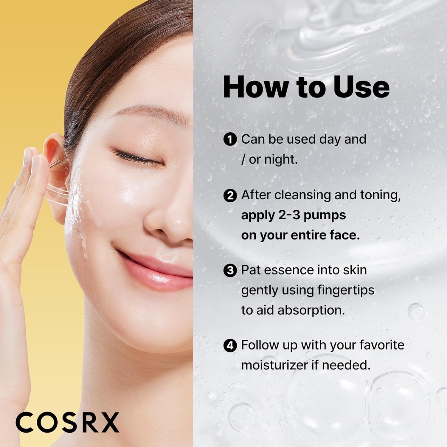 COSRX Snail Mucin 96% Repairing Serum, Hydrating Serum for Face with Snail Secretion Filtrate for Dull Skin & Fine Lines, 100ml, Korean Skin Care - Image 6