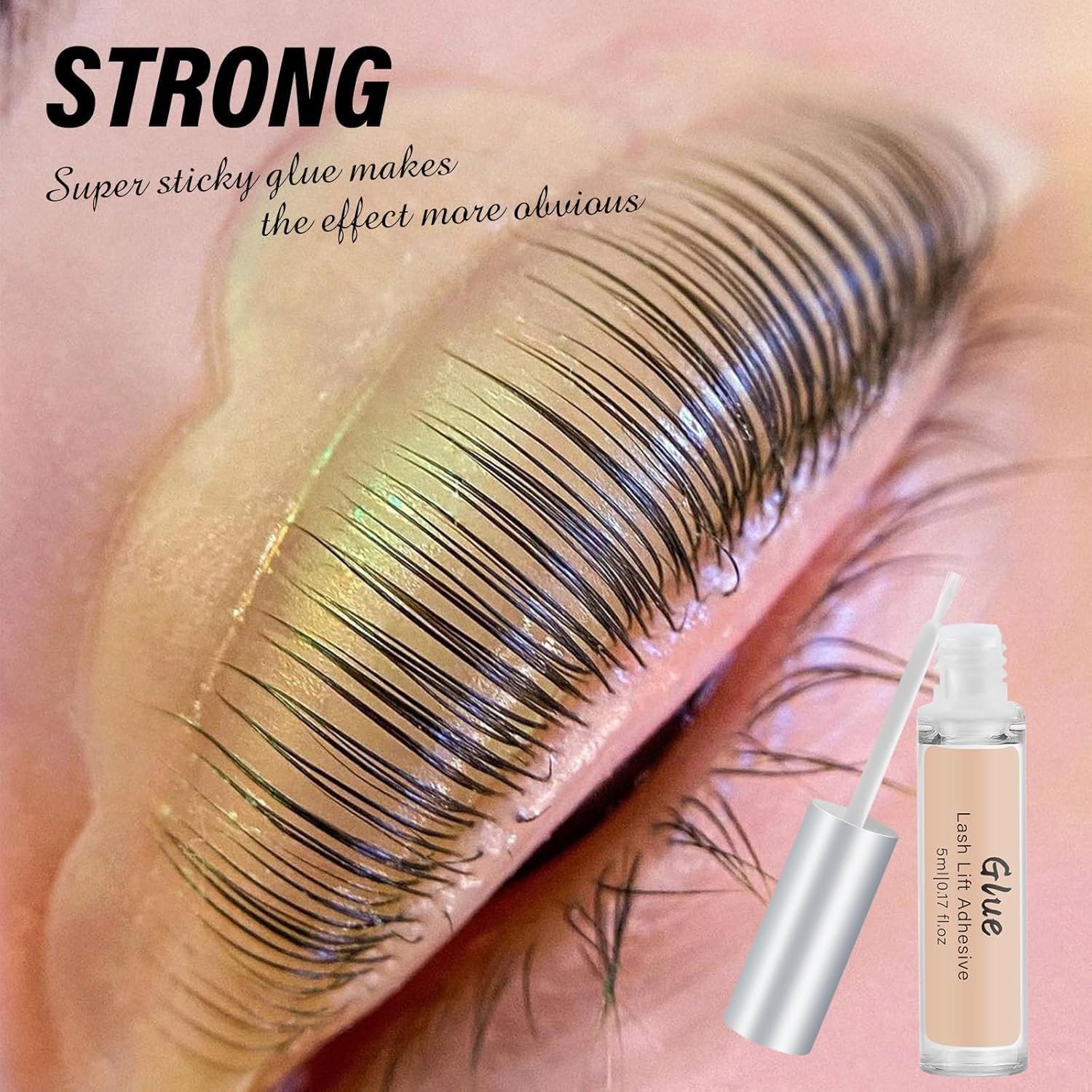 Libeauty Lash Lift Kit and Black Color Kit, Brow Lamination Kit Friendly for Beginner Easy Use Safe Effective Results Voluminous Thicker Eyelashes or Eyebrow, Natural Black - Image 2