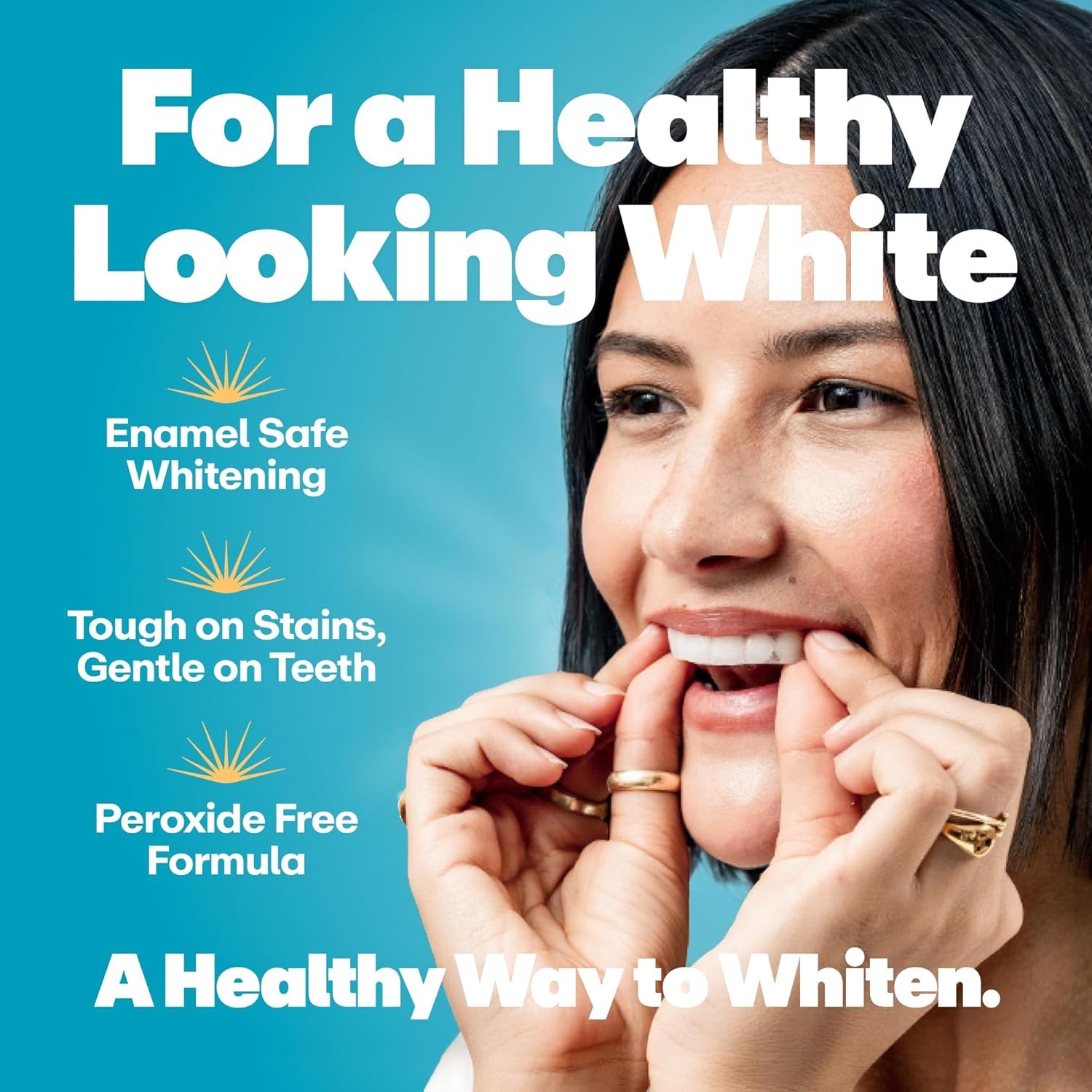 Lumineux Teeth Whitening Strips Kit - 9 Treatments (1 Month) - Peroxide Free - Enamel Safe for Whiter Teeth - Whitening Without The Sensitivity - Dentist Formulated - Sensitivity Free - Image 4