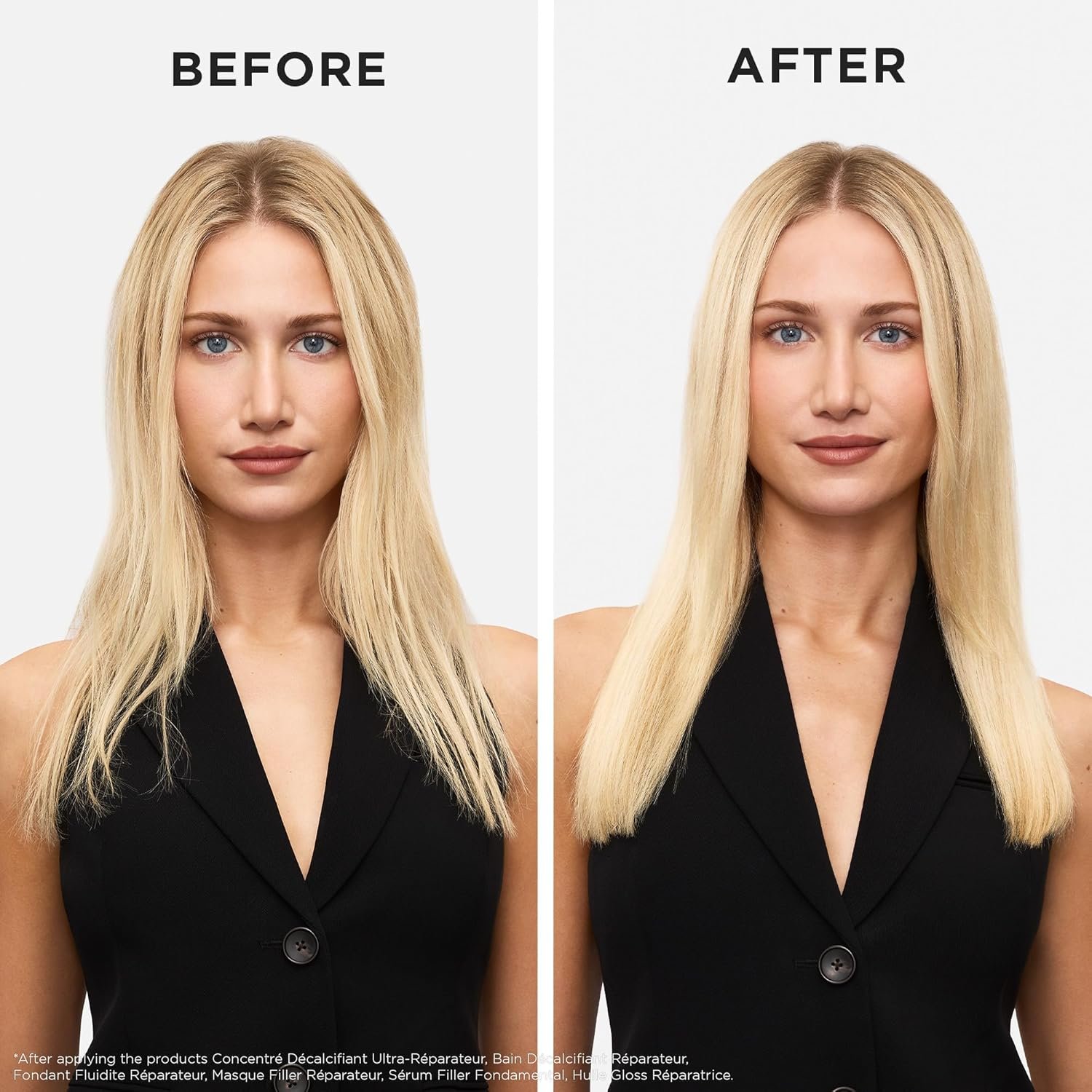 Kerastase Premiere Anti-Breakage Mask - For Breakage & Damaged Hair, Repairs Bonds & Removes Calcium Build-Up, With Glycine and Peptides, 7x Smoother Hair, 2.5 Fl Oz - Image 4