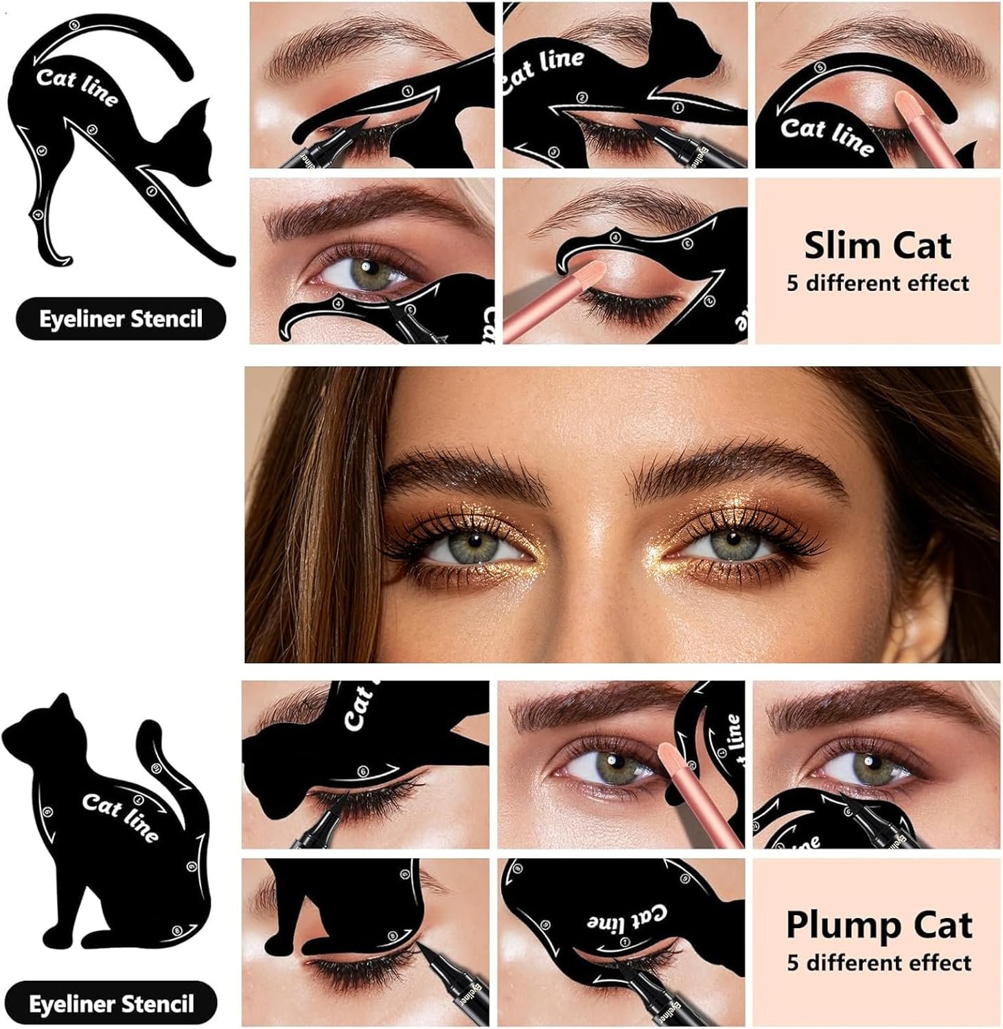 28 Pcs All in One Full Makeup Kit for Women, Makeup Set for Women&Beginner,Eyeshadow, Foundation, Lipsticks, Eyeliner, Mascara, Brow Soap Make Up Gift Set for Women Teen Makeup Kit For Girl - Image 8