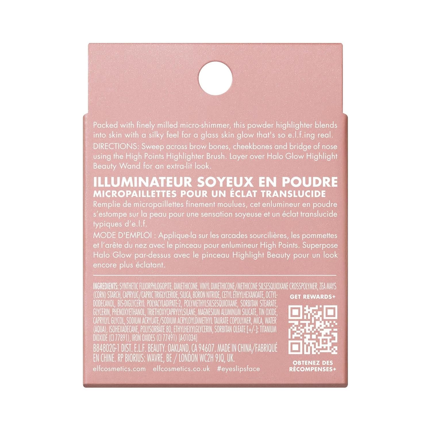e.l.f. Halo Glow Silky Powder Highlighter, Long-Lasting Luminous Face Finish, Cake-Resistant With Micro-Shimmer, Vegan & Cruelty-Free, Soft Pearl Era - Image 10