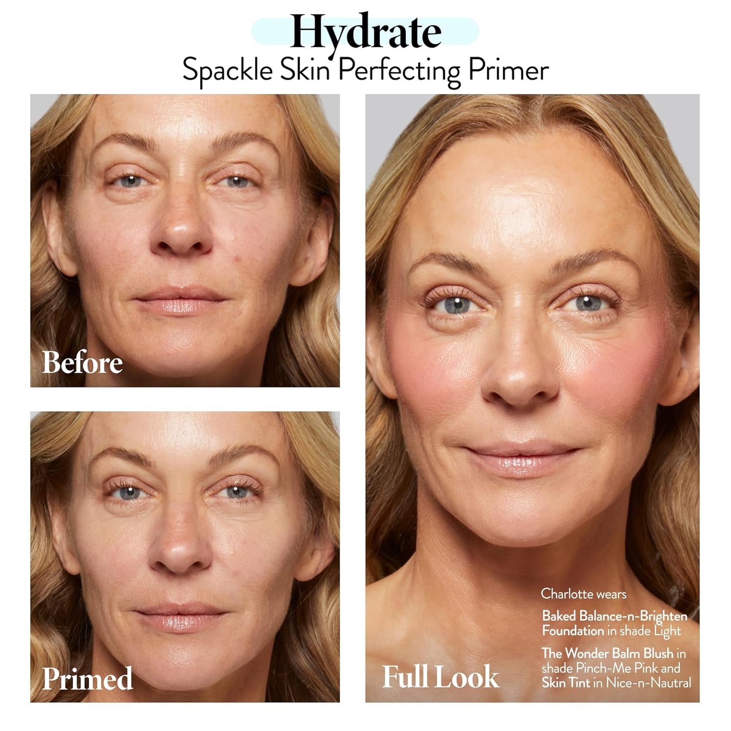 LAURA GELLER NEW YORK Spackle Primer - Hydrate - Super-Size 2 Fl Oz - Hyaluronic Acid Makeup Primer for Mature Skin - Image 2