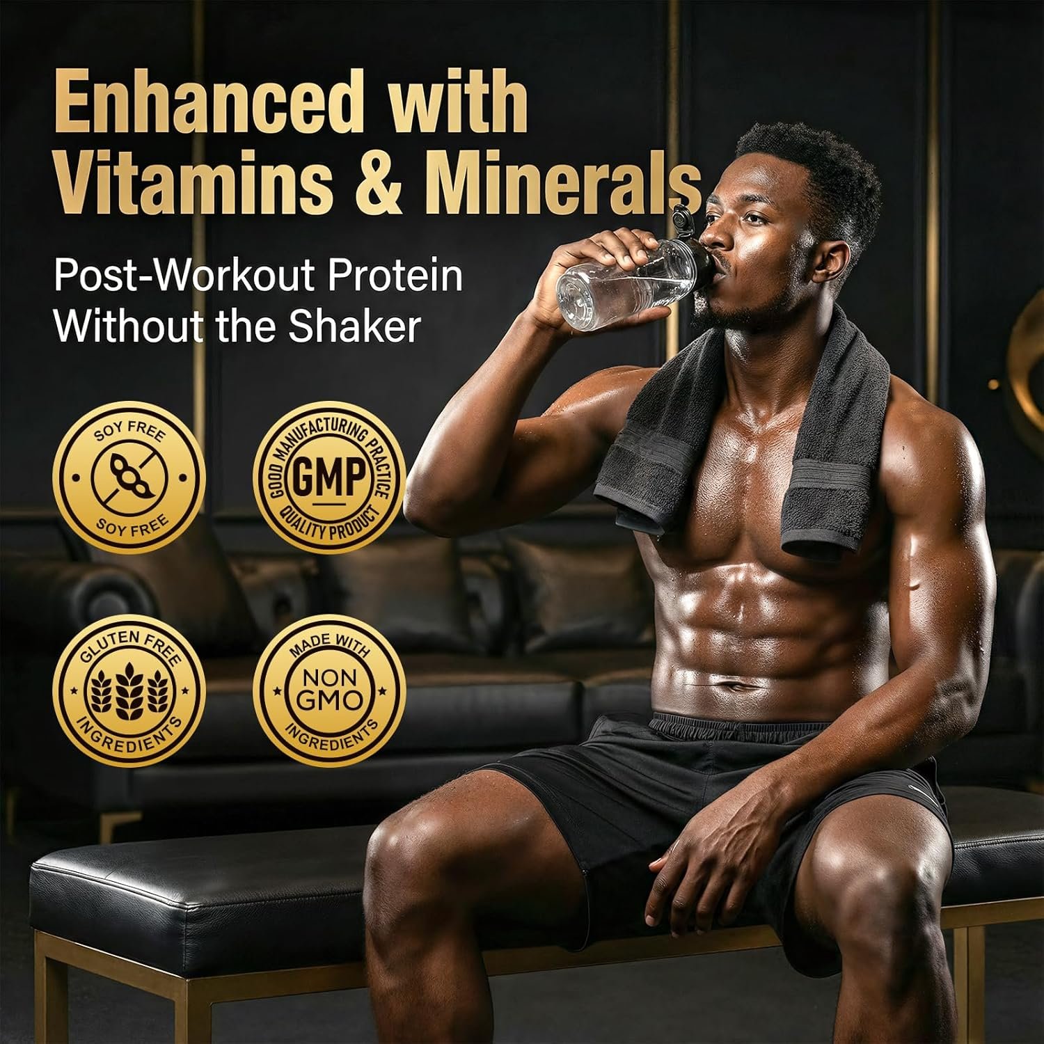 Whey Protein Gummies, 9g Protein per Serving, Easy to Take Snacks for Men & Women, Recovery + Supplement Gummies for Protein Boost, Muscle, Energy Support, Strawberry Flavor, 90 Gummies - Image 7