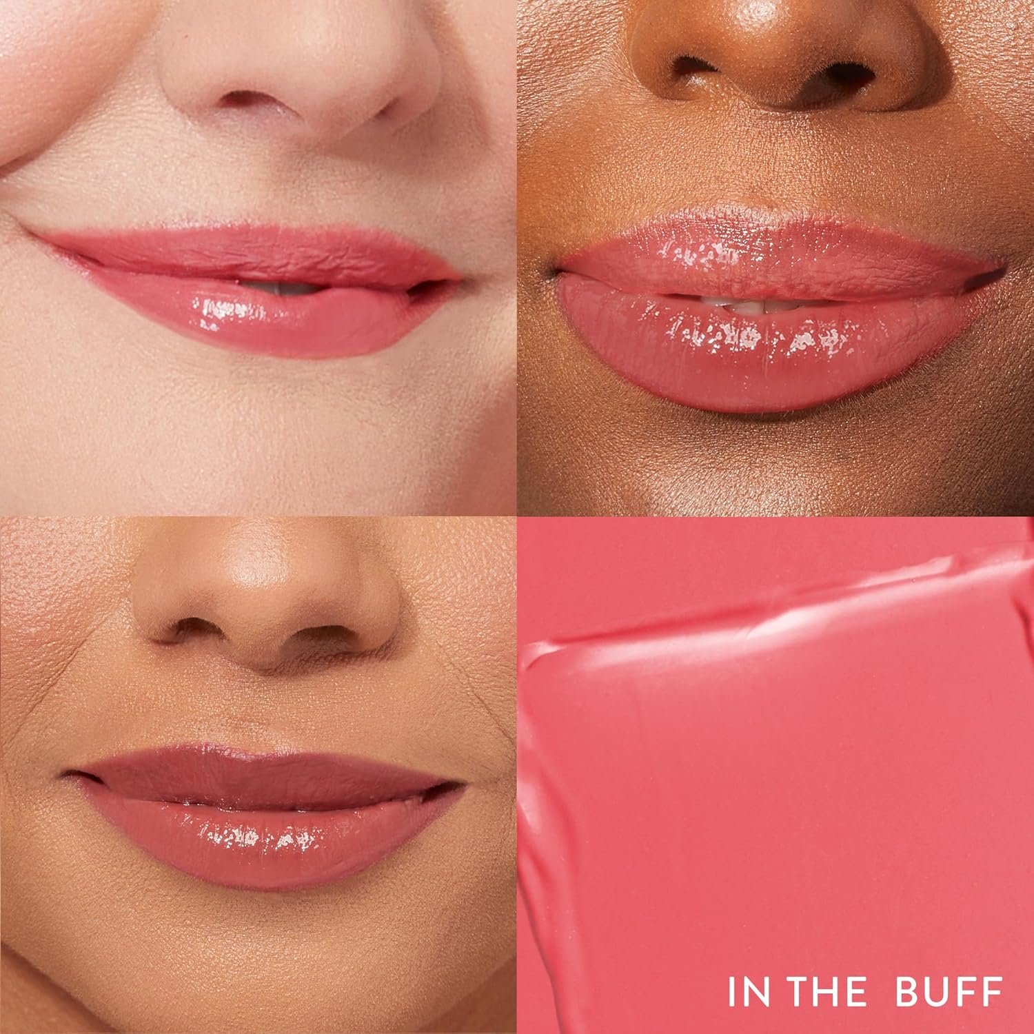 LAURA GELLER NEW YORK Jelly Balm Moisturizing Tinted Lip Balm - In the Buff - Hydrating Vitamin E - Semi-Shine Finish - Image 2