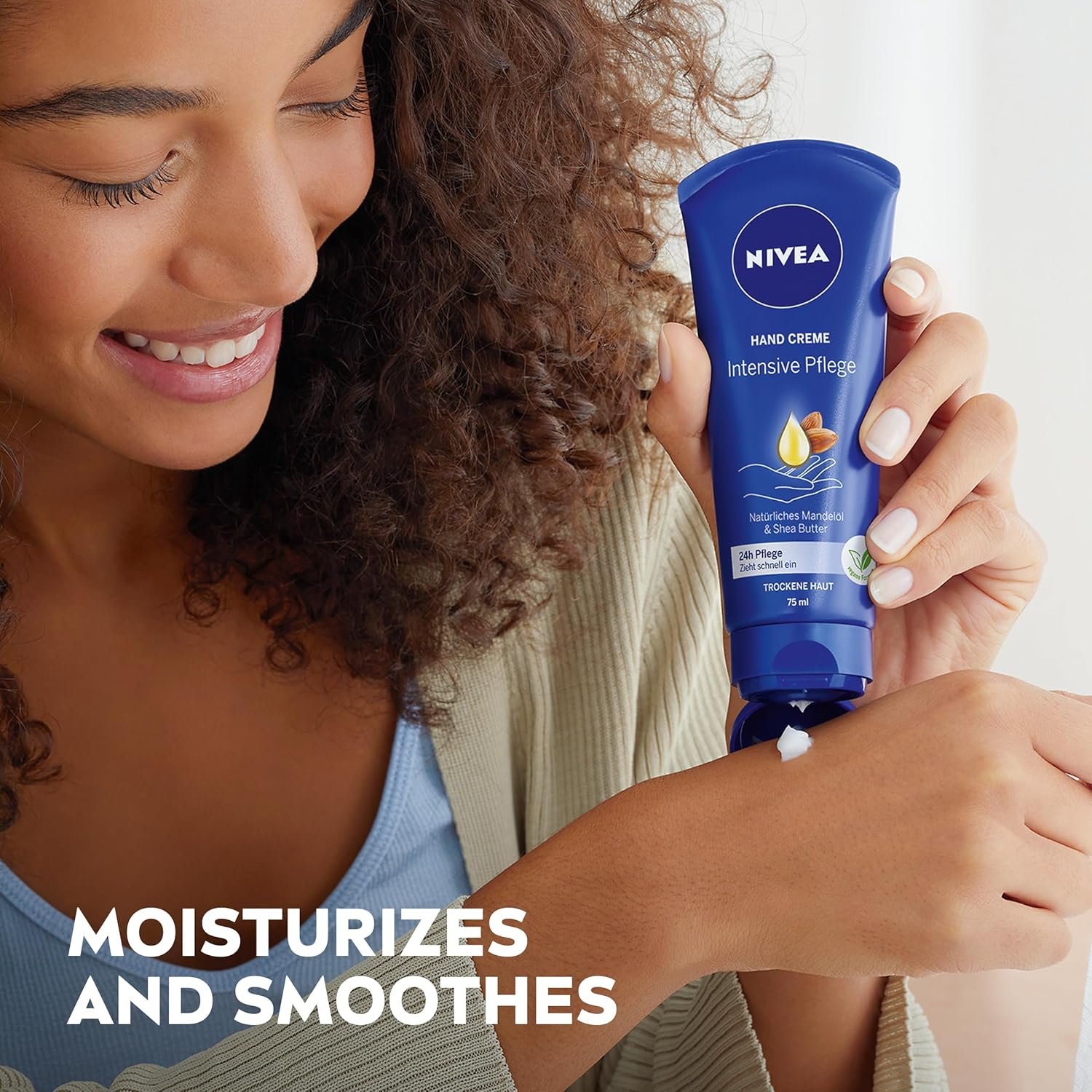 NIVEA Skin Care Set For Her, Nourishing Body Wash, Moisturizing Body Lotion, Lip Balm Stick with Shea Butter, & Hand Cream, 4 Piece Gift Set - Image 3