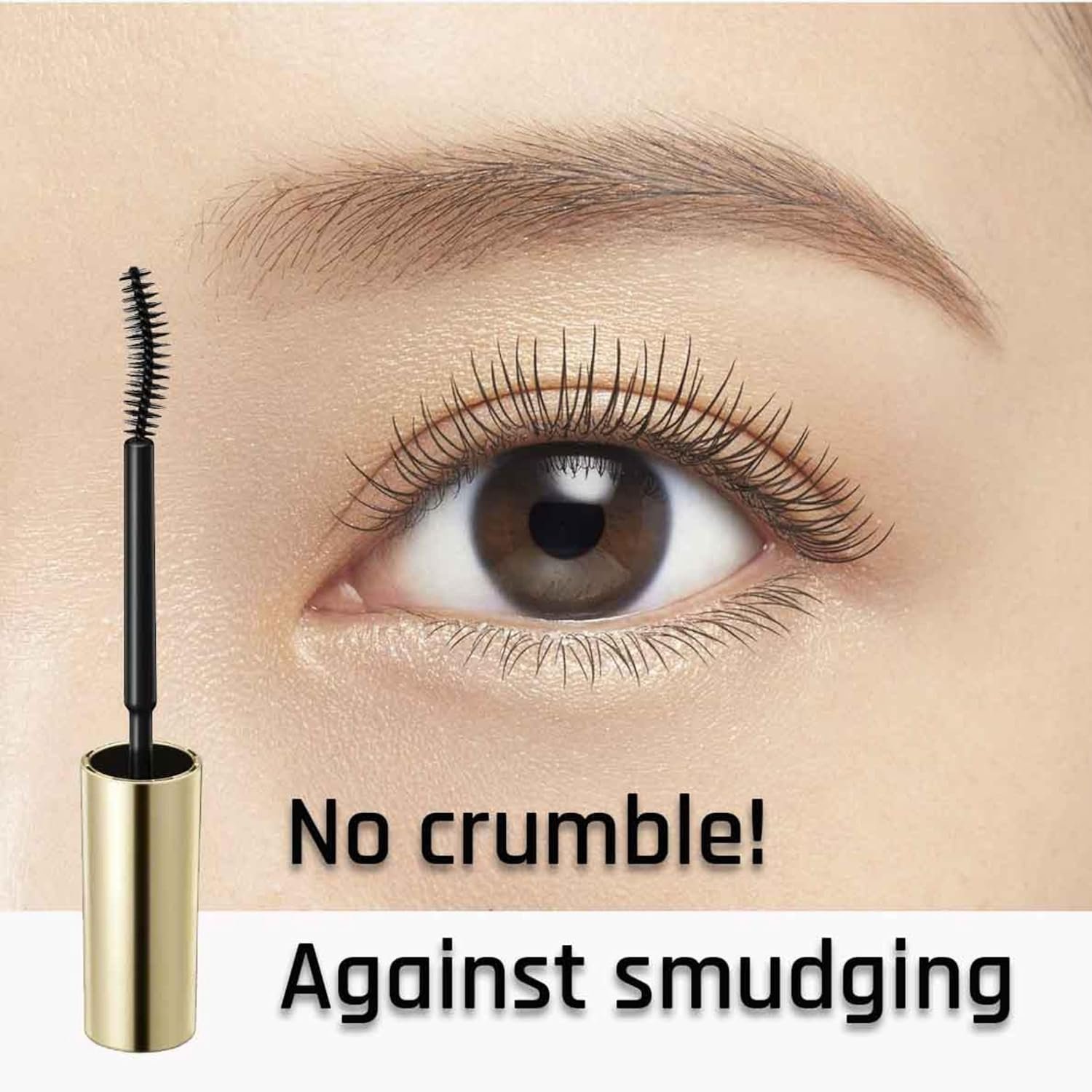 Heroine Make by KissMe Waterproof Mascara Black | Volumizing, Lengthening & Smudge-Proof Formula | Waterproof Mascara for Long-Lasting Curl & Volume | Made in Japan - Image 5