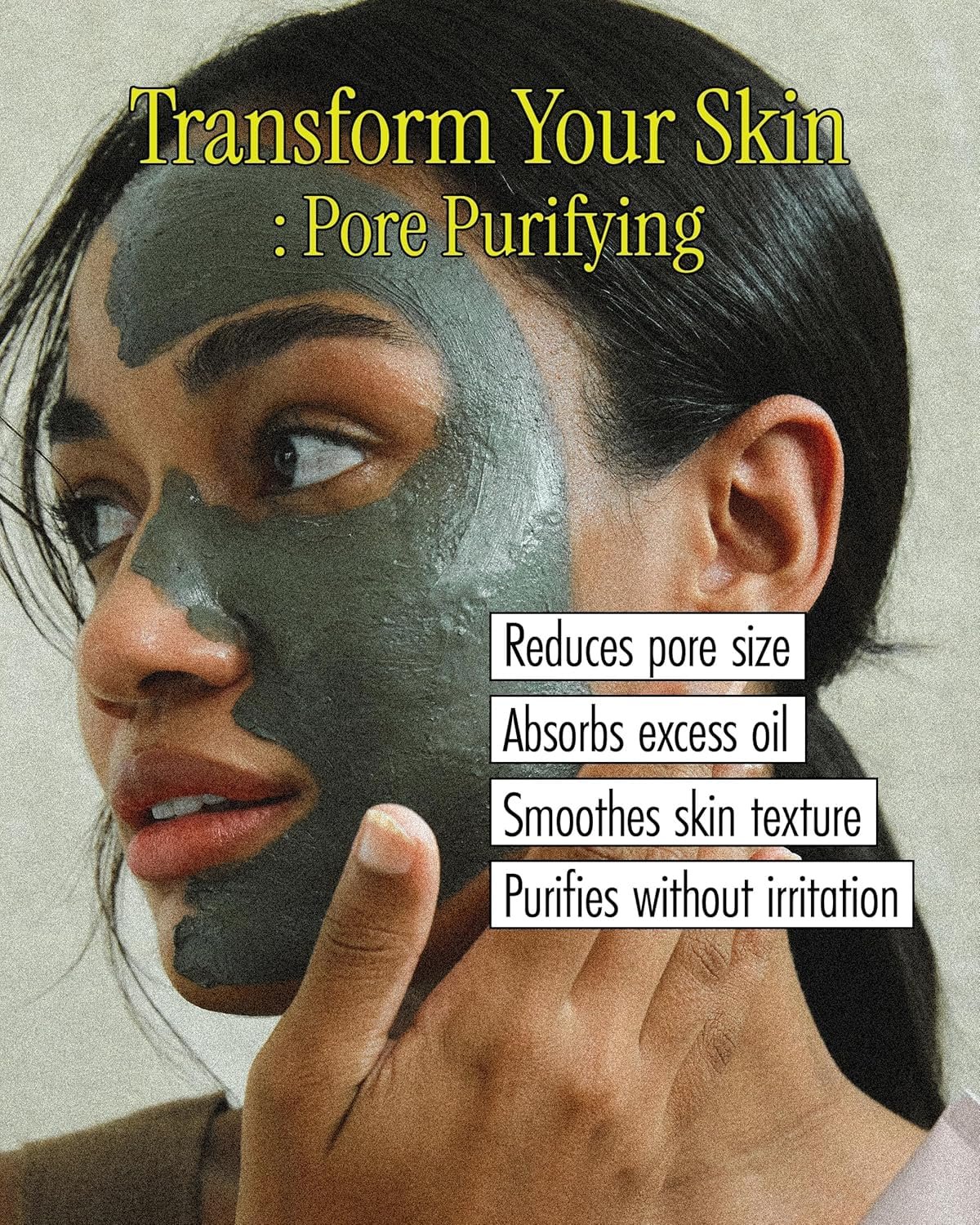 BRMUD Relief Mud Mask | Celeb's Choice Mud Mask - Body Mud Hydrating & Moisturizing Deep Pore Cleanser Face & Body Mask w/ 91.8% Nature-Derived Ingredients - K Beauty Body Mud (3.72 fl oz) - Image 6