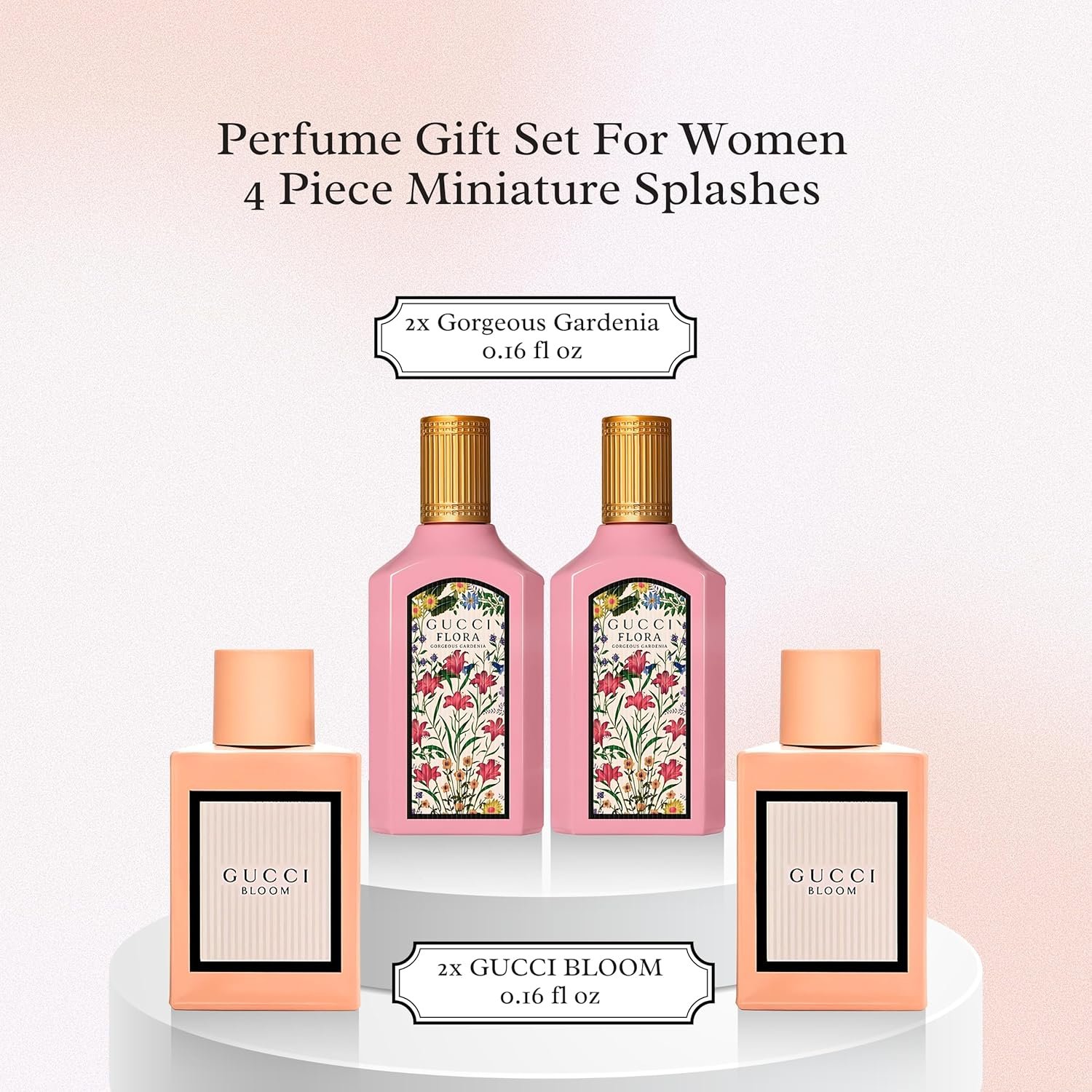 Gucci Perfume for Women Variety Fragrance Travel Splash Gift Set - Image 3