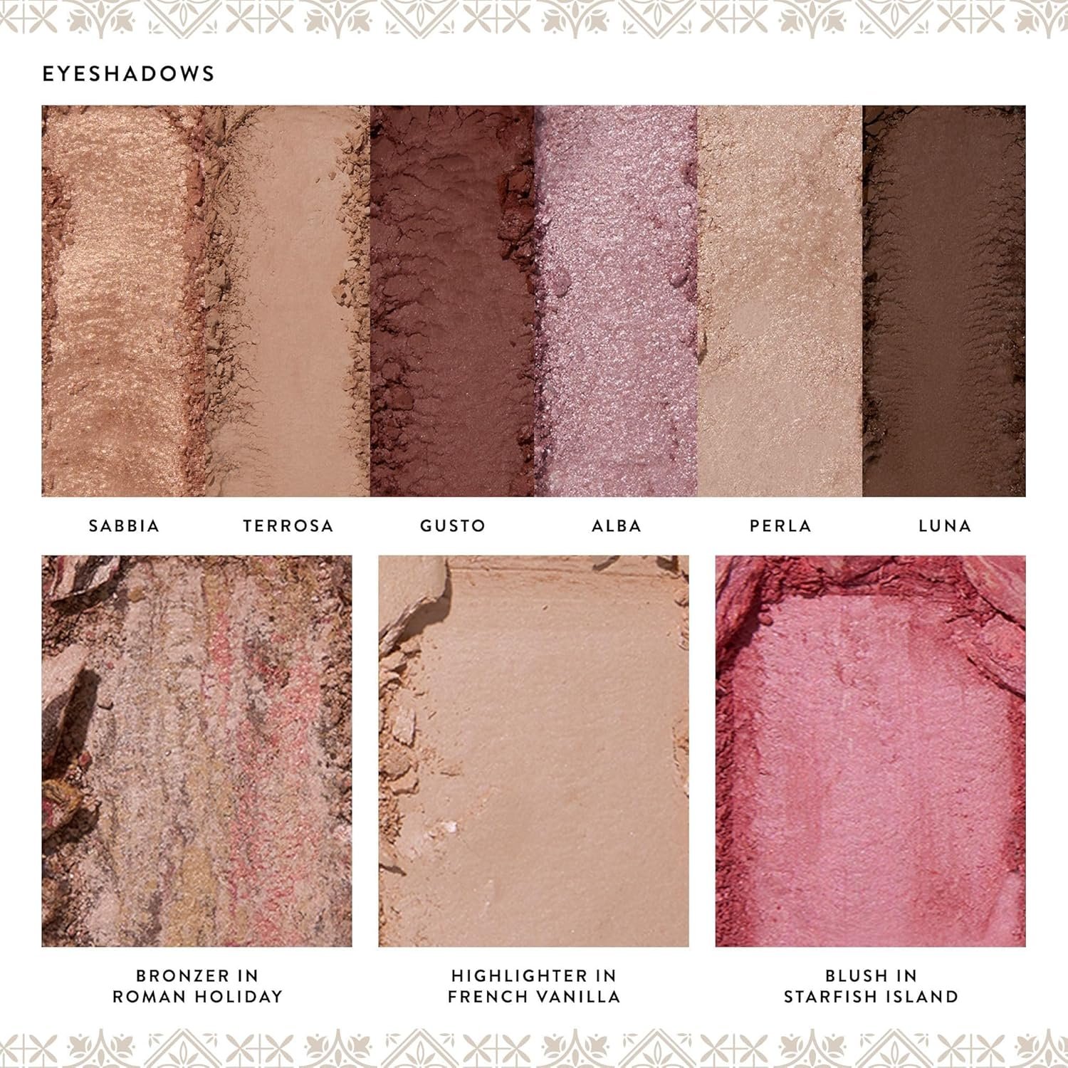LAURA GELLER NEW YORK The Best of the Best Baked Palette - Tuscan Dreams - Full Size - Includes Bronzer, Blush, Highlighter and 6 Eyeshadows - Travel-Friendly (Best of the Best Tuscan Dreams) - Image 3