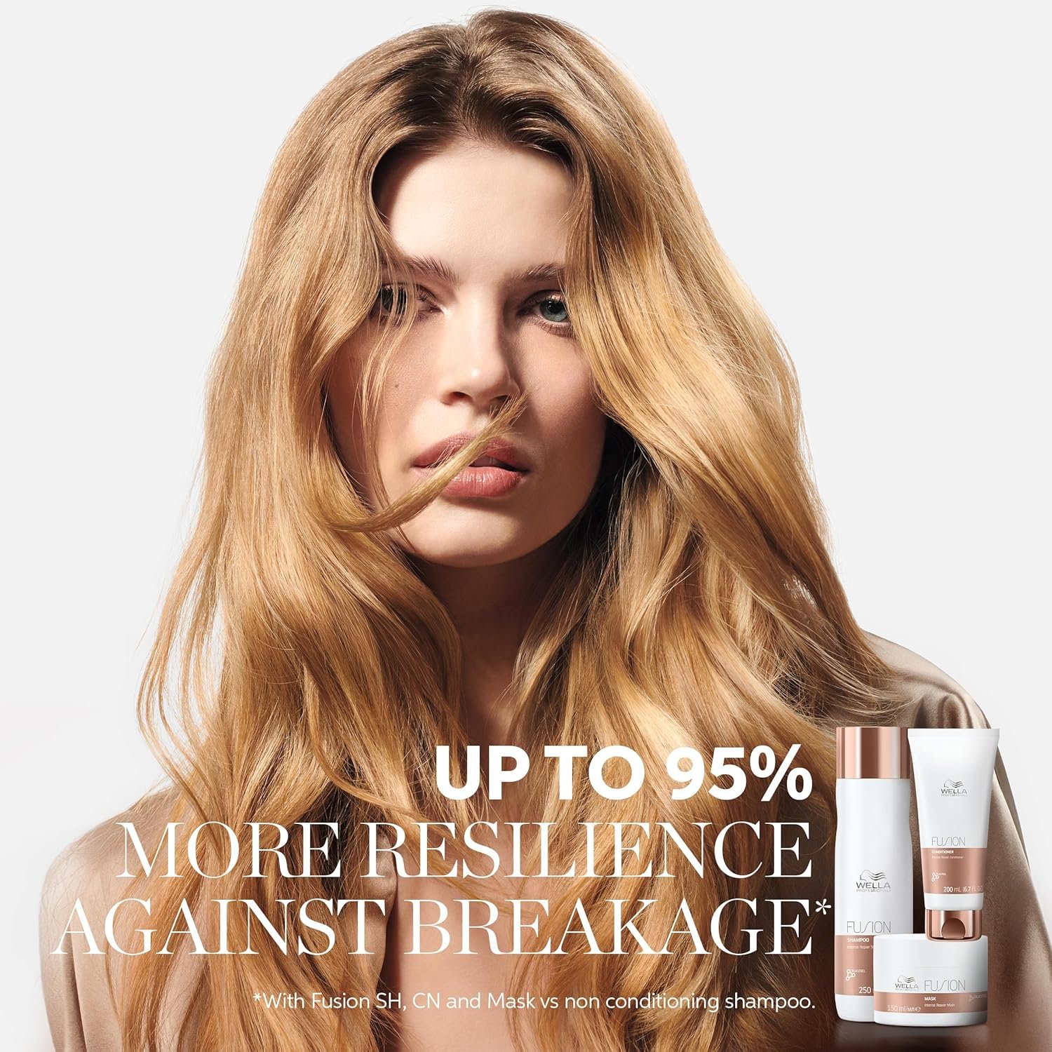 WELLA PROFESSIONALS Fusion Intense Repair Hair Mask for Damaged Hair, Treatment for Hair Repair & Hair Breakage - Image 4