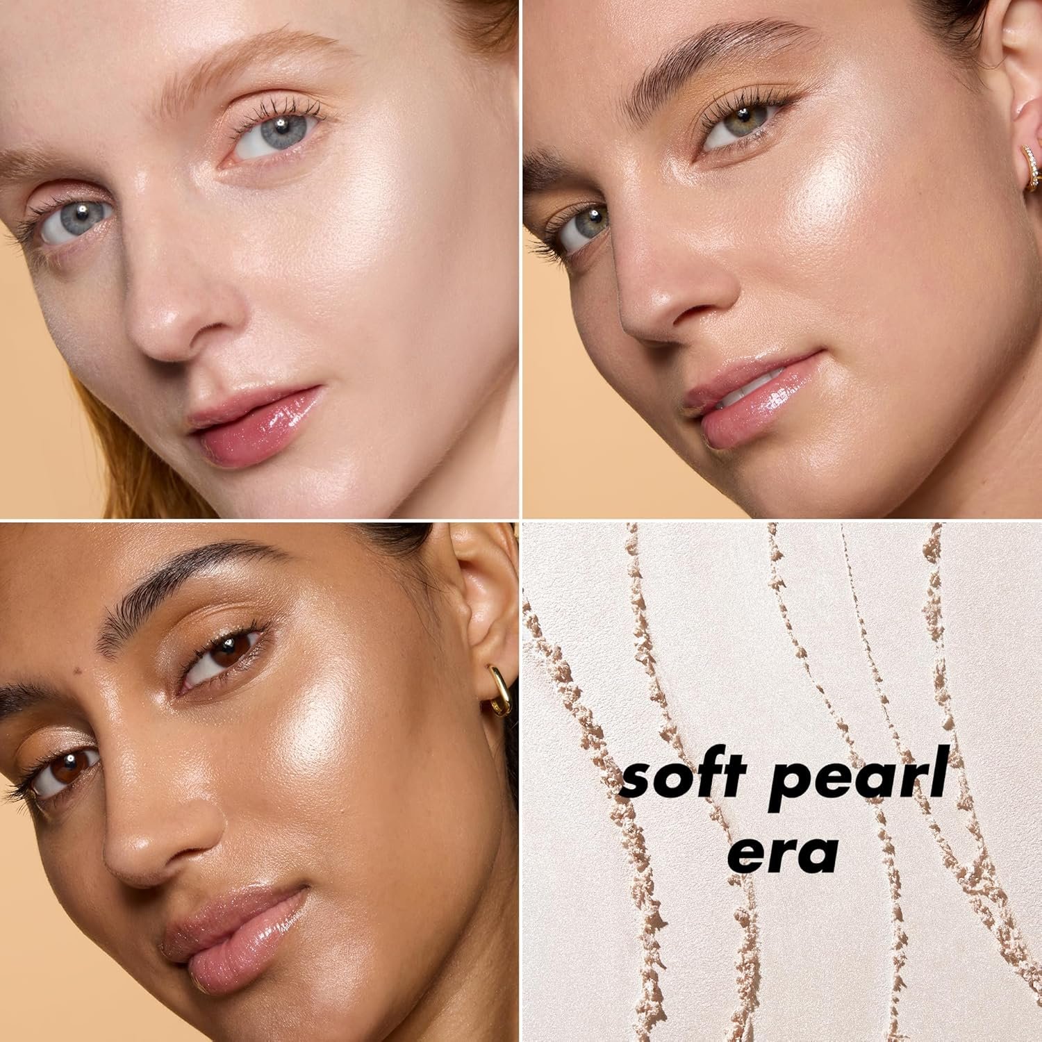 e.l.f. Halo Glow Silky Powder Highlighter, Long-Lasting Luminous Face Finish, Cake-Resistant With Micro-Shimmer, Vegan & Cruelty-Free, Soft Pearl Era - Image 4