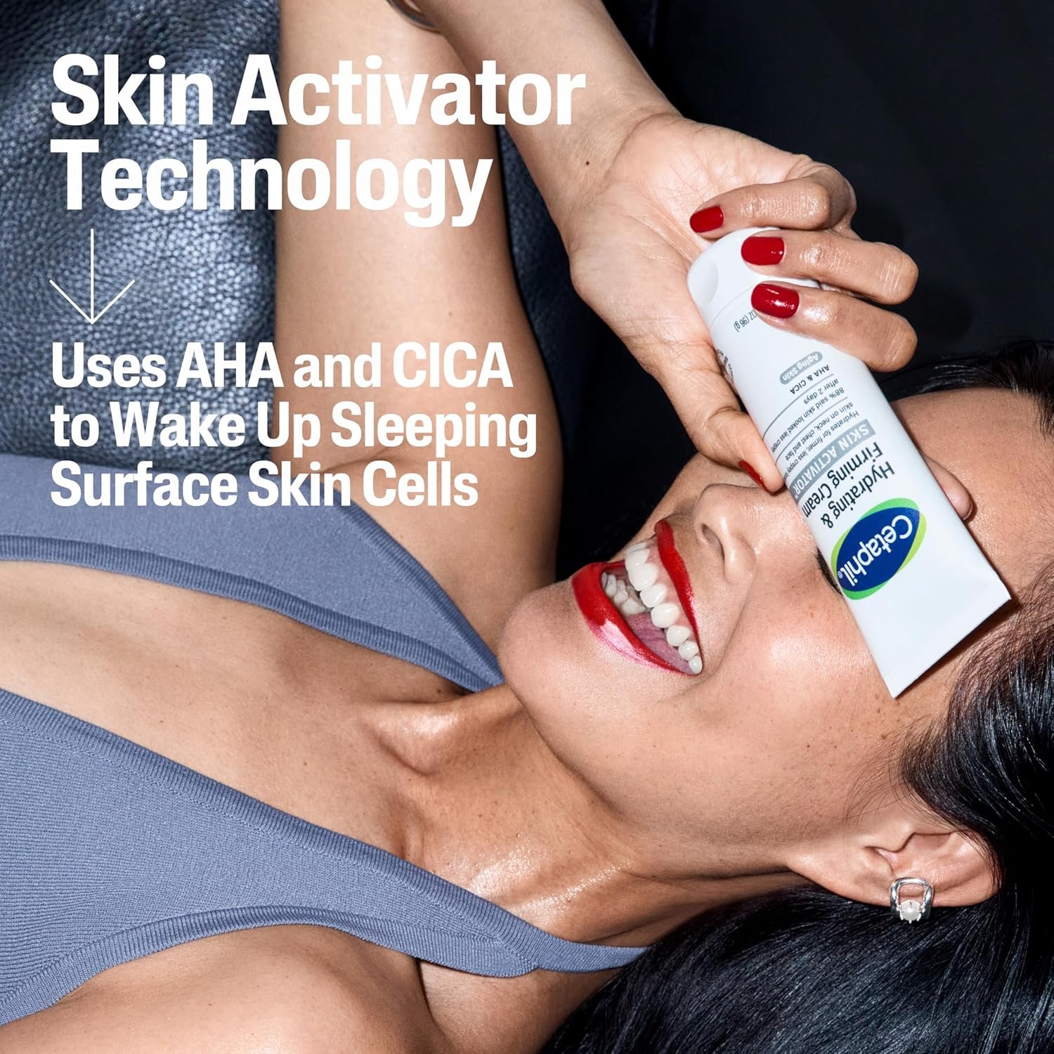 Cetaphil Skin Activator Hydrating & Firming Cream For Face, Neck & Chest 3.4 oz, Mandelic Acid (AHA) and Centella Asiatica (CICA) Cream, Hydrates and Firms Aging Skin, Anti-Aging Skincare - Image 9