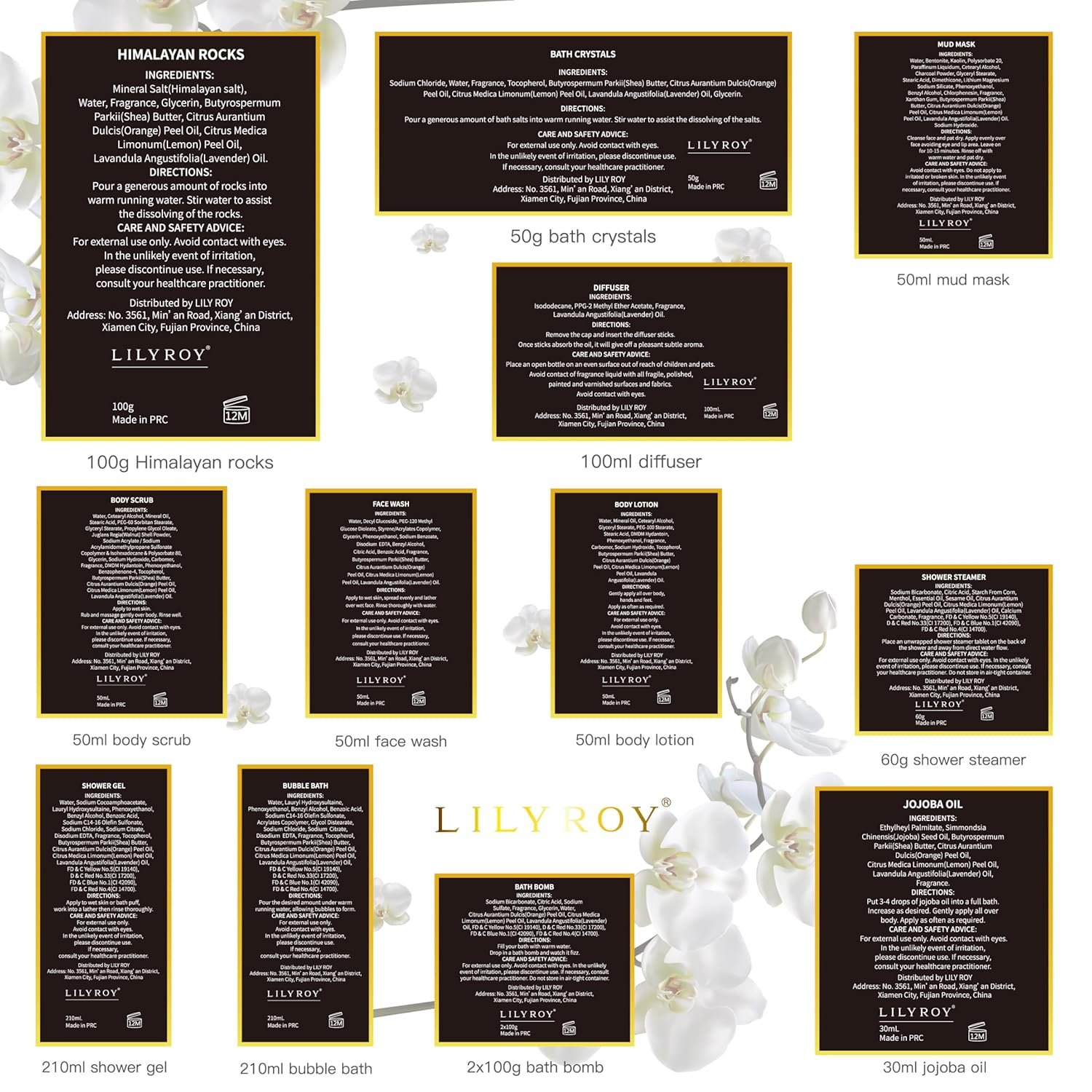 Mothers Day Gifts for Women - 18-Piece Luxurious Spa Gift Set, Premium Bath Collection | Fathers Day, Valentines Day Gift, Birthday Gifts, Christmas, All Occasion Ultimate Holiday Gift - Image 7