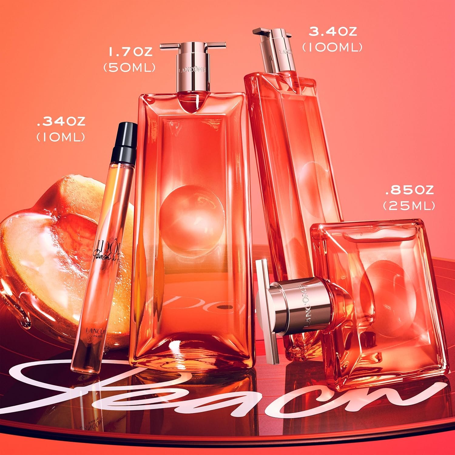 Lancôme Mother's Day Mini Perfume Gift Set, Includes Idôle and Peach 'N Roses Eau de Parfum, Long Lasting Women's Fragrances, Notes of Bergamot, Citrus, Rose, Jasmine, and Vanilla, Floral & Sweet - Image 8