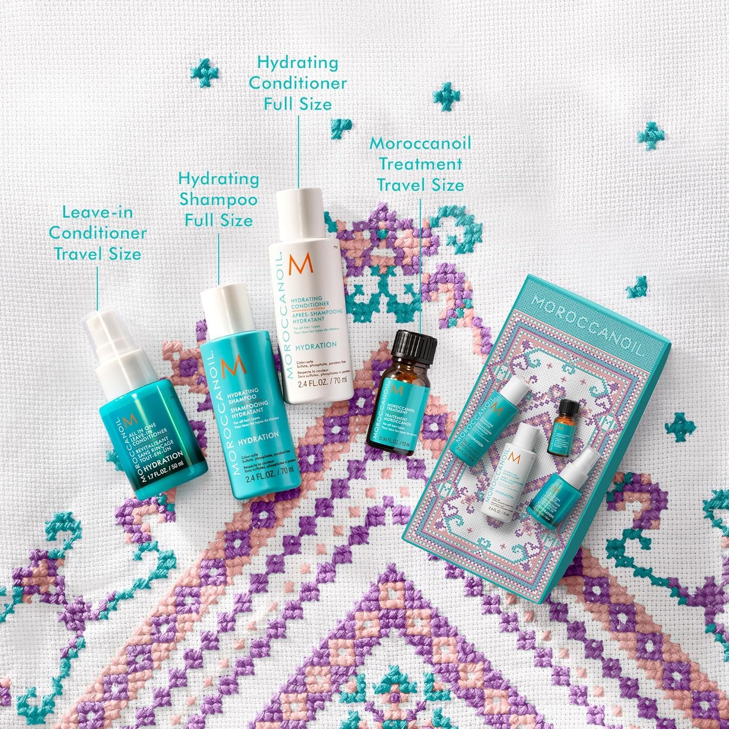 Moroccanoil Mini Hair Hydration Essentials Gift Set - Image 2