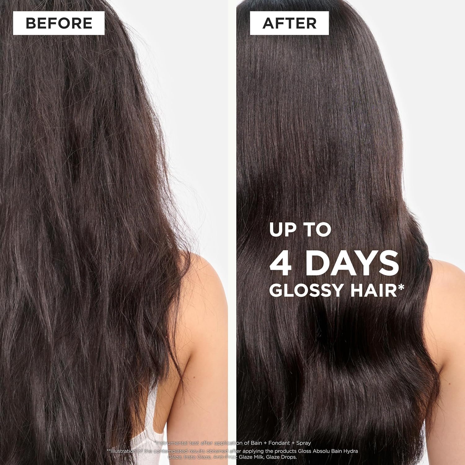 Kérastase, Gloss Absolute Shampoo Conditioner Heat Protection Trial Kit for Long Frizz Prone Hair - Image 3