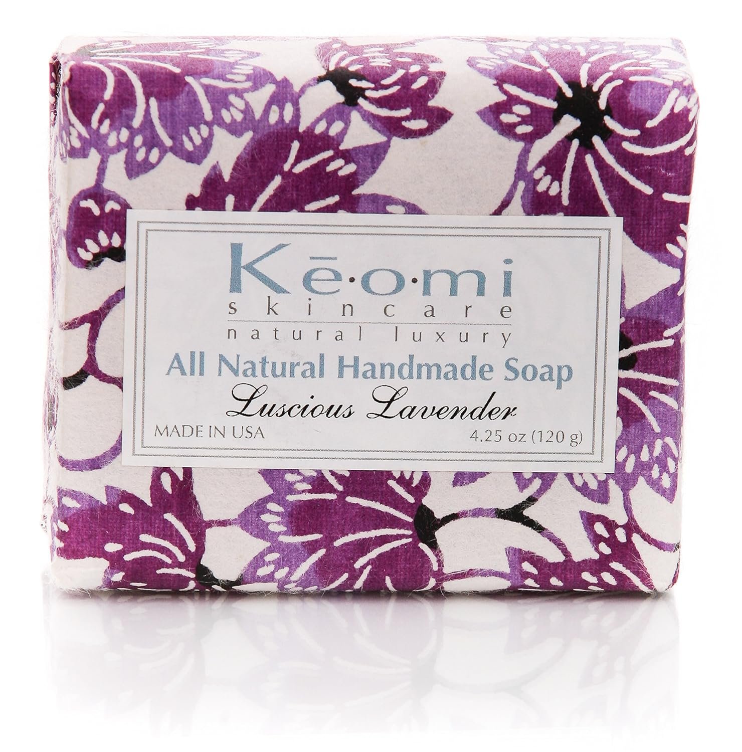 Lavender Organic Handmade Bath and Body Gift Set - by Keomi Naturals - GREAT MOTHERS DAY GIFT - Pamper Them with All Natural Luxury - Beautifully Packaged Ready to Give - Image 3