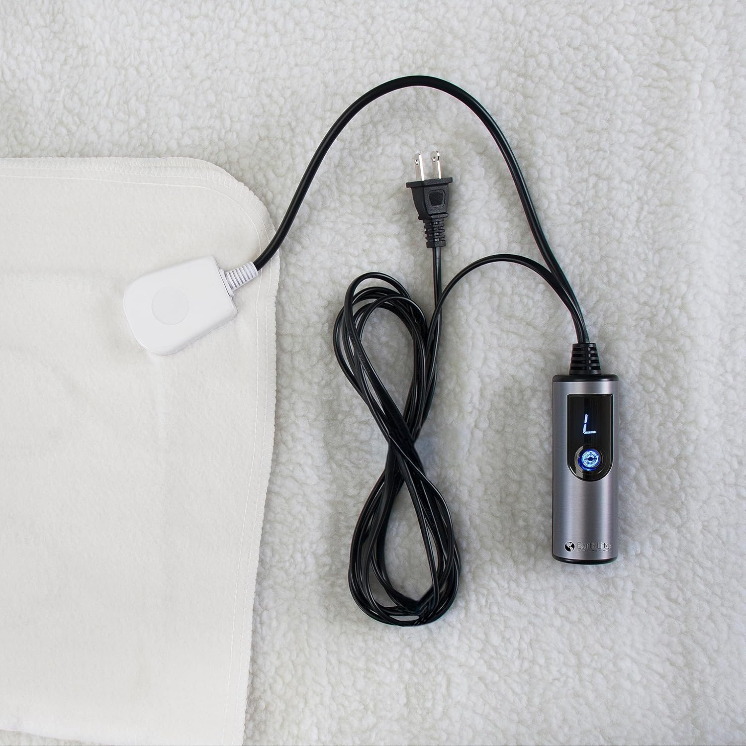 EARTHLITE Massage Table Warmer & Fleece Pad (2in1), ETL Certified, 3 Heat Settings, 13ft Cord/Heating Pad / 1 Year Replacement Guarantee - Image 11