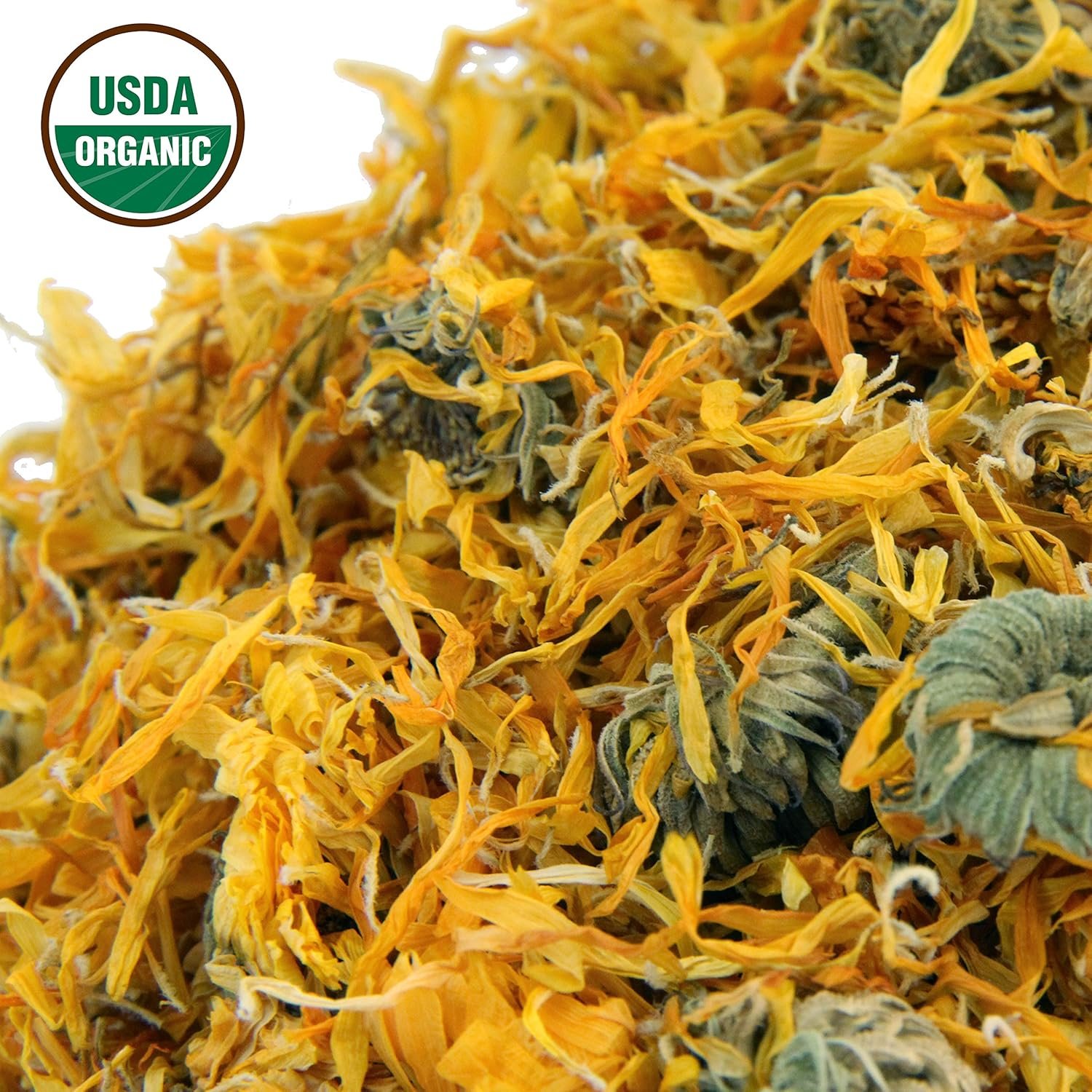Calendula Tea 1LB (16Oz) 100% CERTIFIED Organic Whole Flower Herbal Tea (Calendula Officinalis), Caffeine Free in 1 lbs. Bulk Resealable BPA-free Bags from U.S. Wellness - Image 8