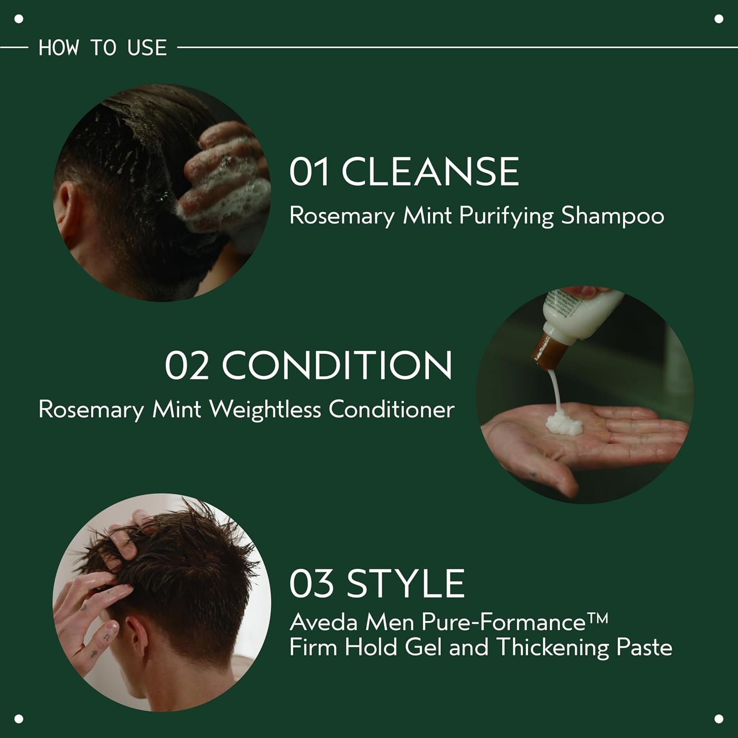 Aveda Rosemary Mint Weightless Conditioner | Lightweight Daily Conditioner | Adds Body & Shine| For Normal to Oily Hair, Fine to Medium Hair | Invigorating Aroma | 97% Naturally Derived - Image 8
