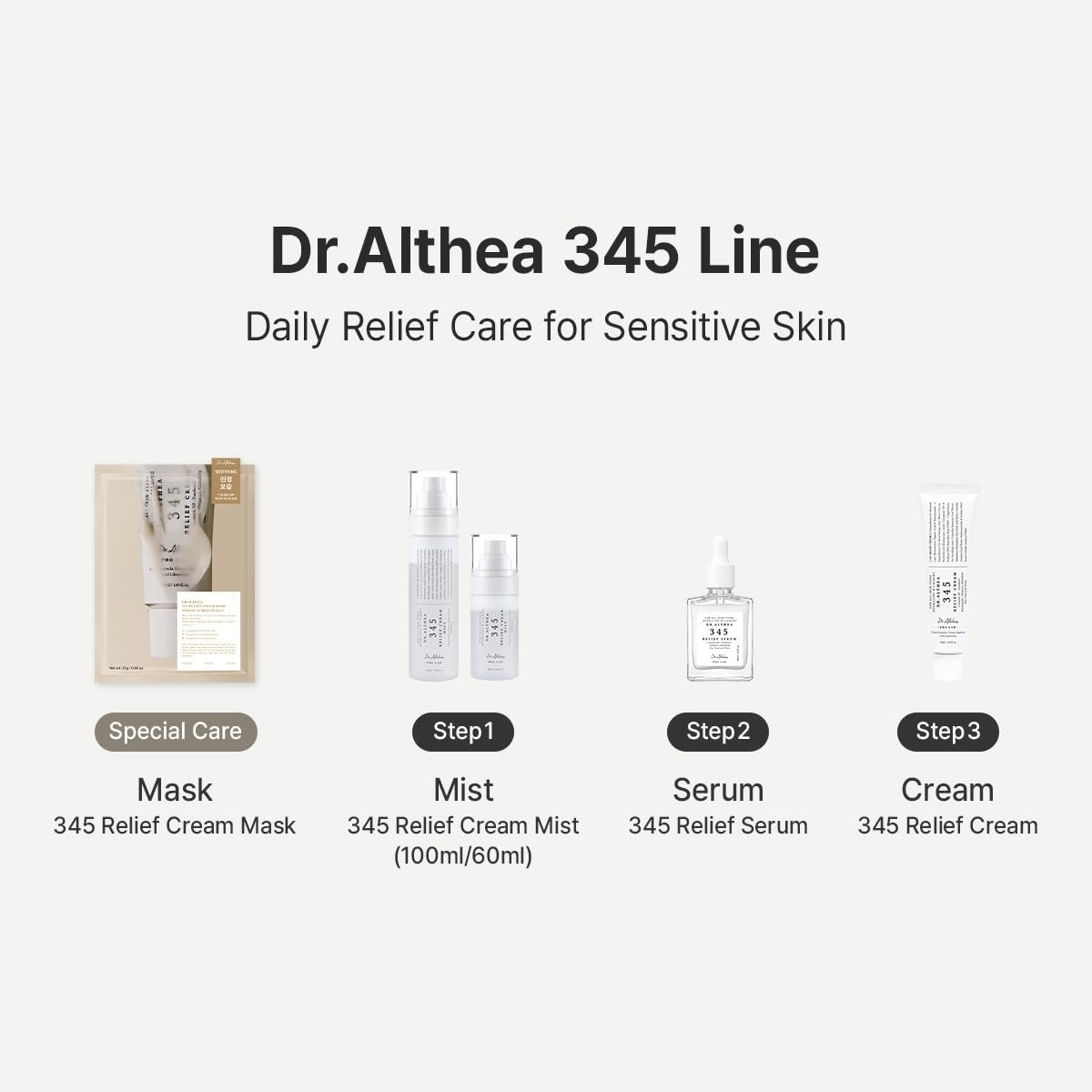 Dr.Althea 345 Relief Cream Mist | Hydrating Facial Mist with Rice Extract | Soothing Care for Sensitive Skin | Vegan Korean Skincare, 3.38 Fl Oz - Image 8