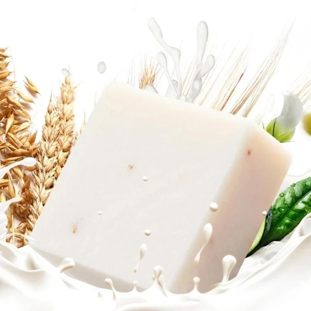 Handmade Genuine Thai Rice Soap 4/8/12PCS sets. 65g/PCS,Cold - Processed.Great for bath, hands, face & gifting (4PCS) - Image 7