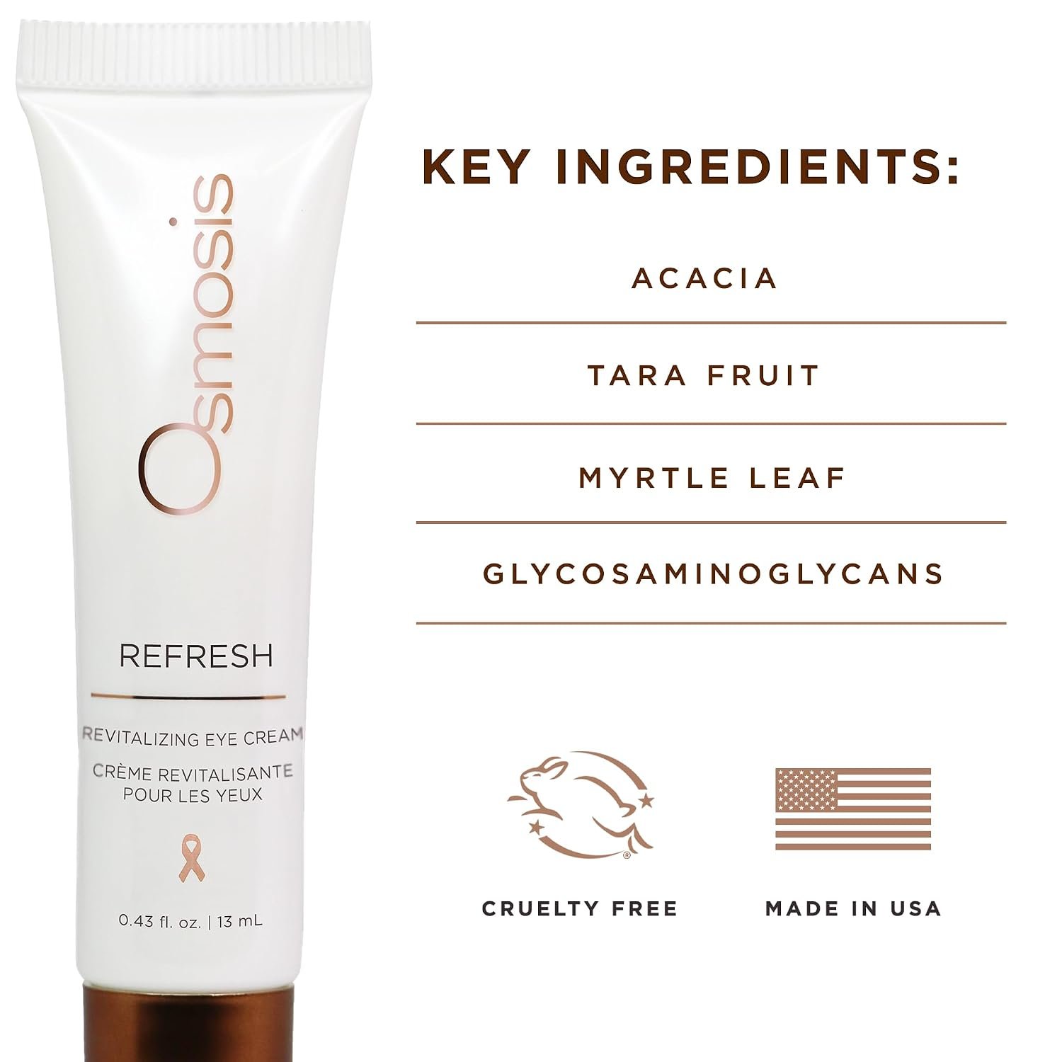 Osmosis Refresh Revitalizing Eye Cream for Fine Lines and Puffiness 0.43 Fl Oz - Image 4