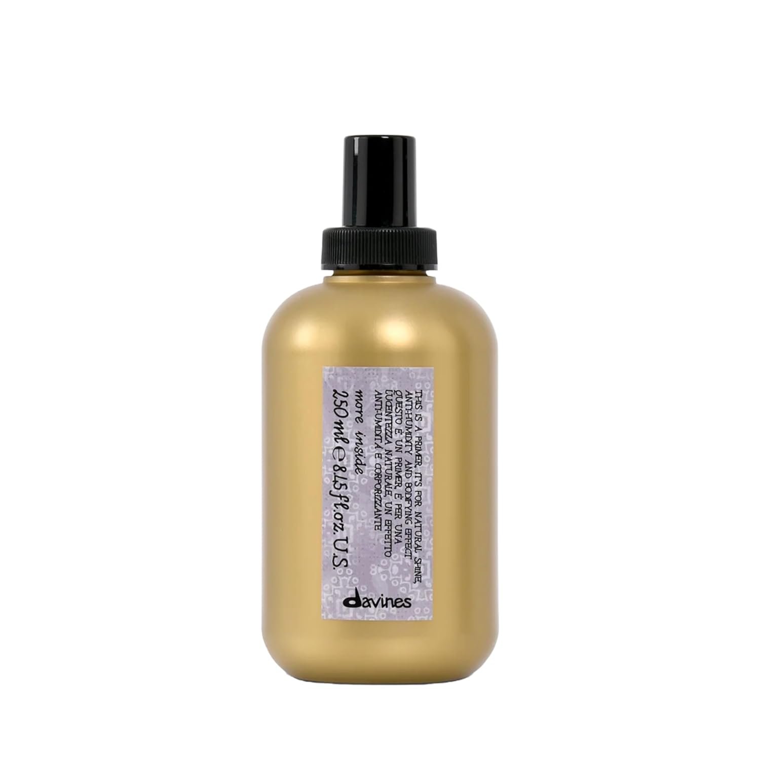 Davines This Is A Blow Dry Primer, No Hold Volume & Anti-Humidity Spray - Preps Hair for Styling, Protects from Heat & Adds Natural Shine, 8.45 Fl Oz