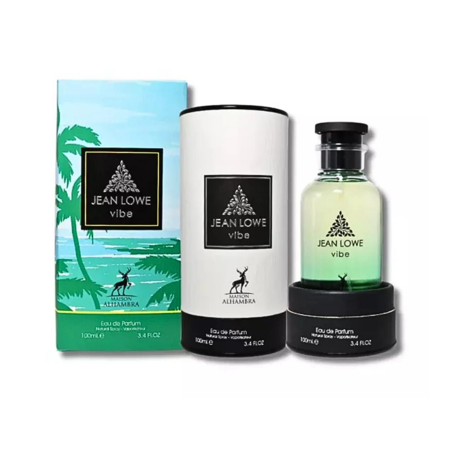 Maison Alhambra Jean Lowe Vibe – Citrus, Fruity, Aromatic, Woody – Eau de Parfum Spray for Unisex, 3.4 Ounce / 100 ml - Image 3