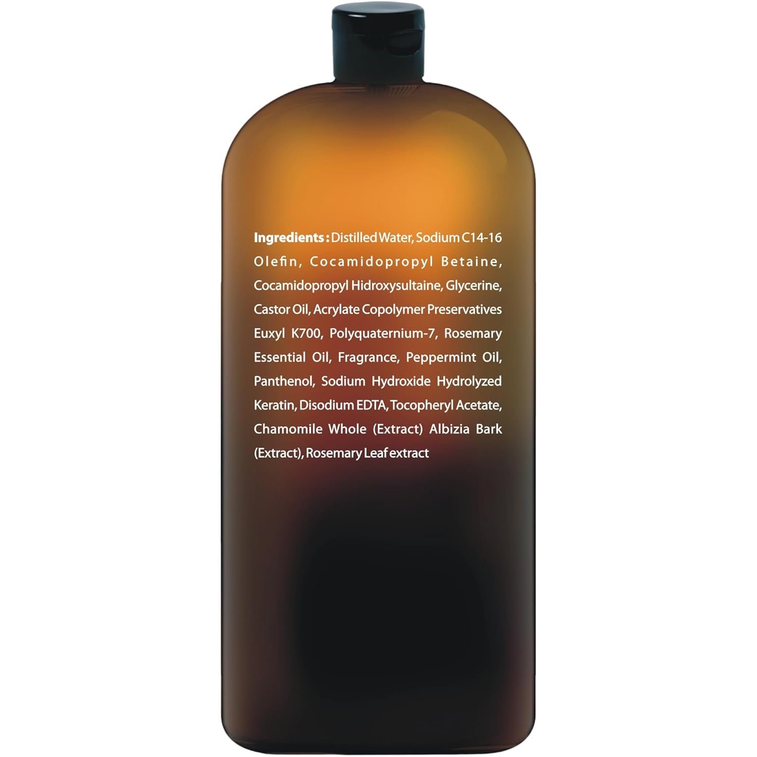 Castor Oil Shampoo - An Anti Hair Loss Shampoo Thickening formula For Hair Regrowth, Anti Thinning Sulfate Free For Men & Women Anti Dandruff Treatment 16 fl oz - Image 2