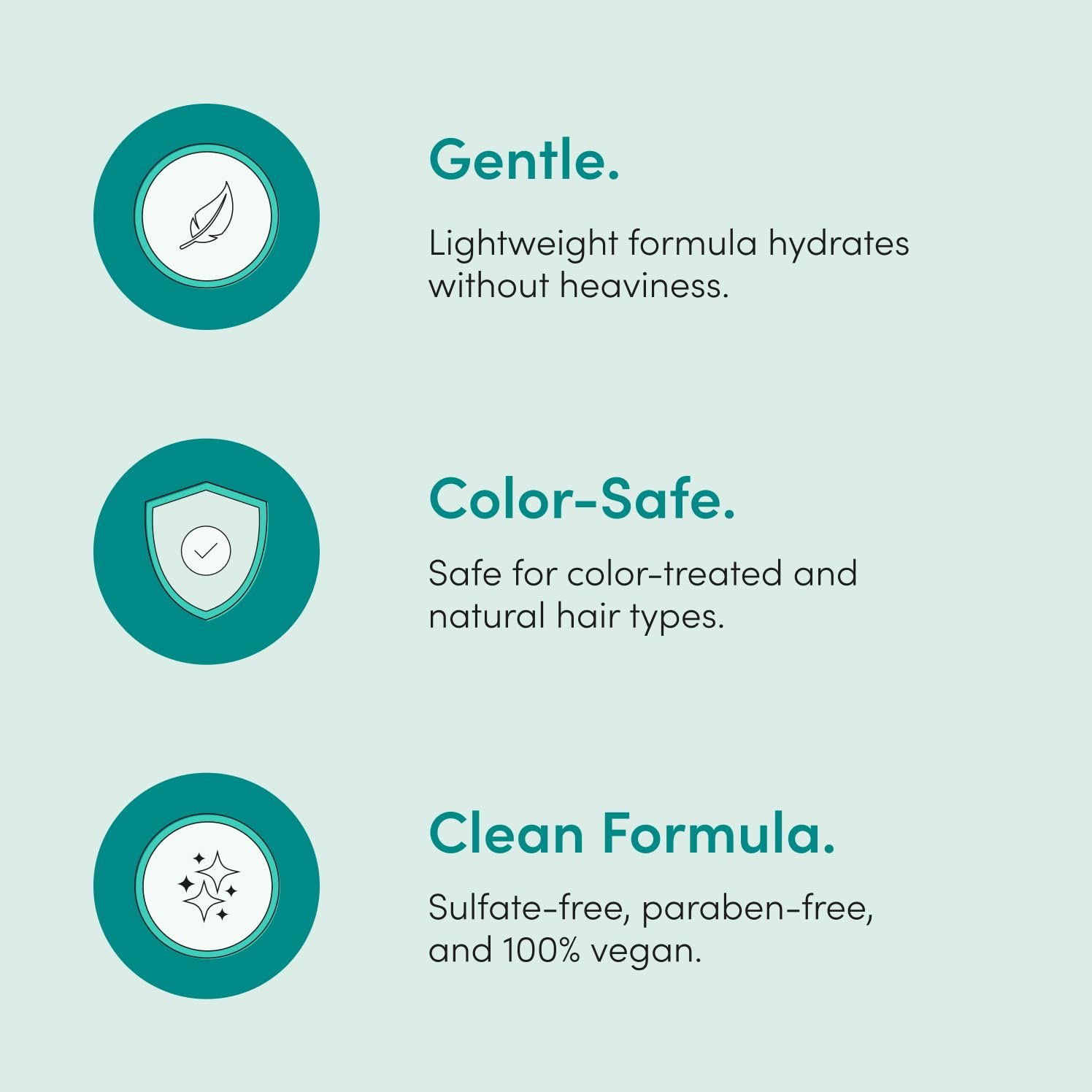 hers Triple Threat Shampoo & Conditioner Set - Biotin, Saw Palmetto, & Pumpkin Seed Oil Formula - Thickens & Hydrates - Color-Safe, Paraben-Free, Vegan - Napa Rose Scent - 6.4 Fl Oz, 2 Count - Image 6
