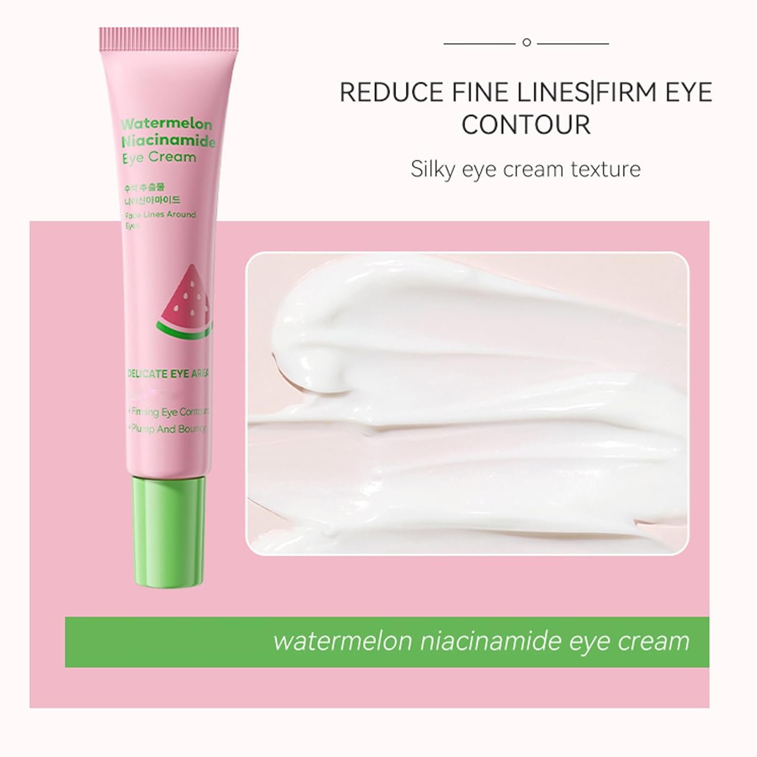 Watermelon Niacinamide Skin Care Set, Skin Care For Kids & Girls With Cleanser,Toner,Eye Cream,Cream,Serum,Headbeand & 2PCS Guasha, Skincare For Girls 10-12, Routine Beauty Skin Care For Teens Gift - Image 4