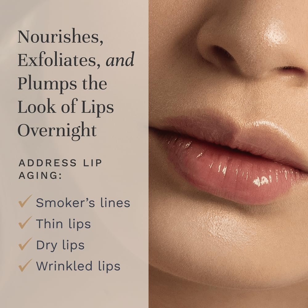 City Beauty City Lips Night Oil - Plump, Hydrate, and Restore Overnight - Anti-Aging Lip Treatment - Conditioning Lip Oil with Hyaluronic Acid & Plant Extracts - Image 4