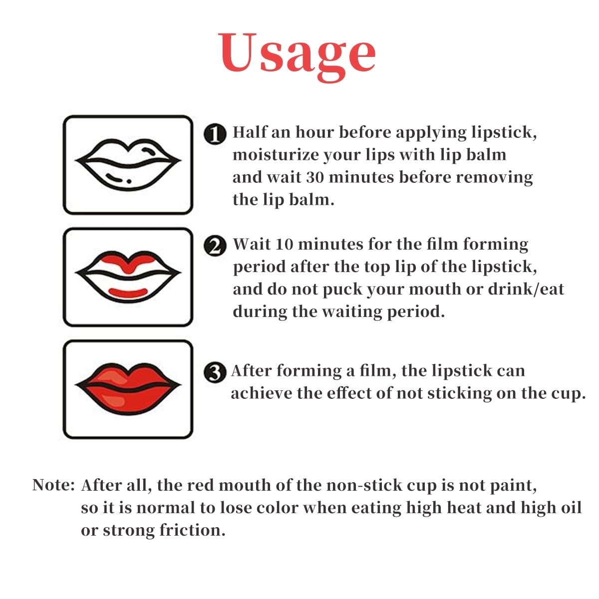 BLUE LOVE Long Lasting Lipstick - Proof Transfer-Resistant, Hydrating Formula for All-Day Wear - Essential Lip Makeup for Women (03 Brownish Red) - Image 5