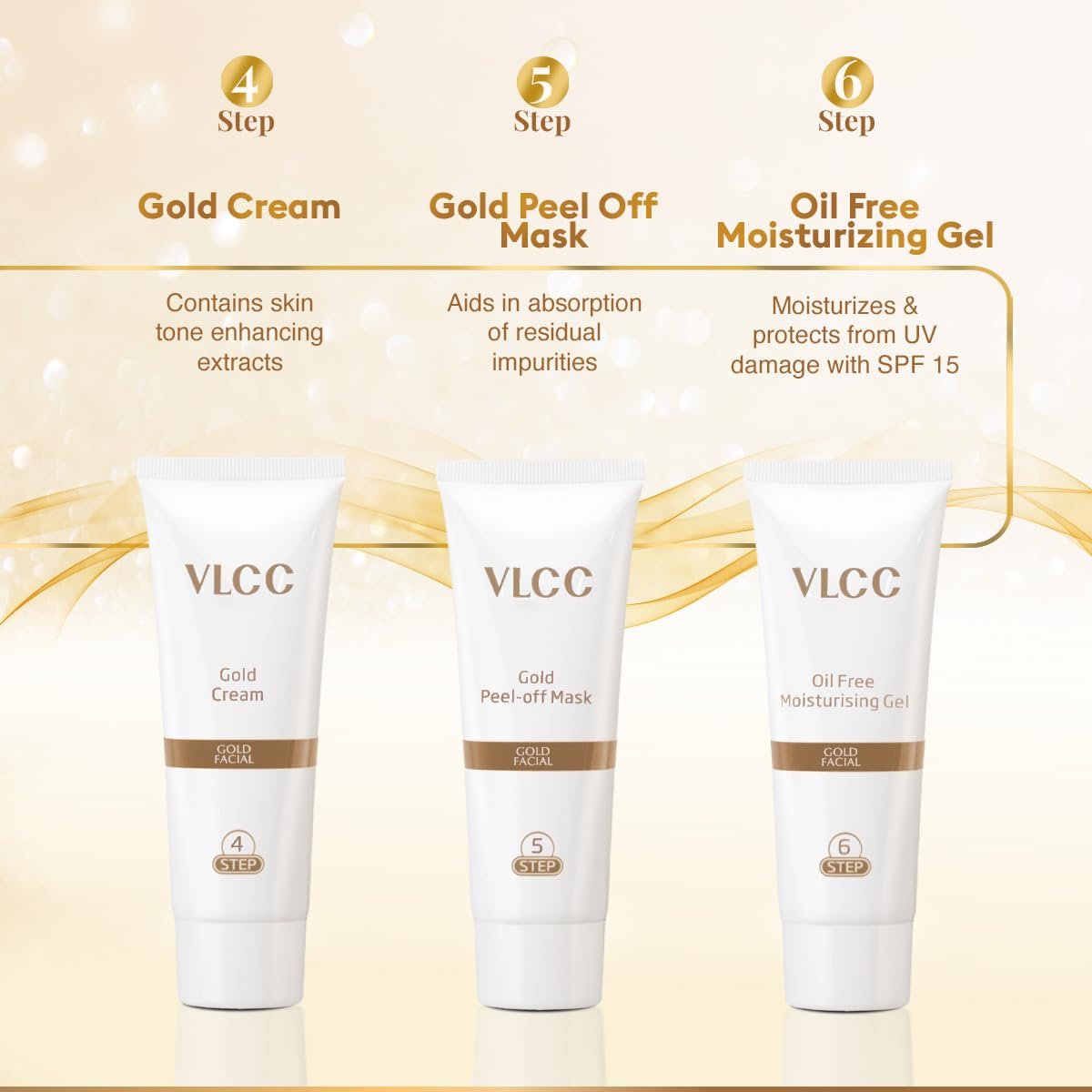 VLCC Natural Sciences Gold Facial Kit - Image 8