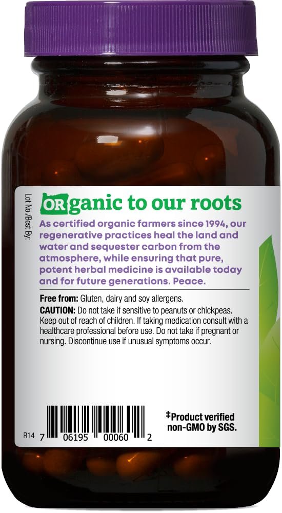 Oregon's Wild Harvest Alfalfa Capsules USDA Certified Organic Herbal Supplements, 90 Count - Image 3