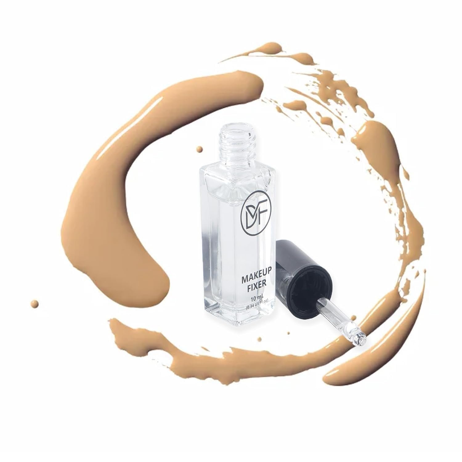 Makeup Fixer Cosmetics Pigment Activator,Makeup Mixing Liquid,Durability Waterproof Transparent Make-up Fixer Liquid Drops,Eyeshadow Sealant 10mL/0.34 US FL OZ - Image 3